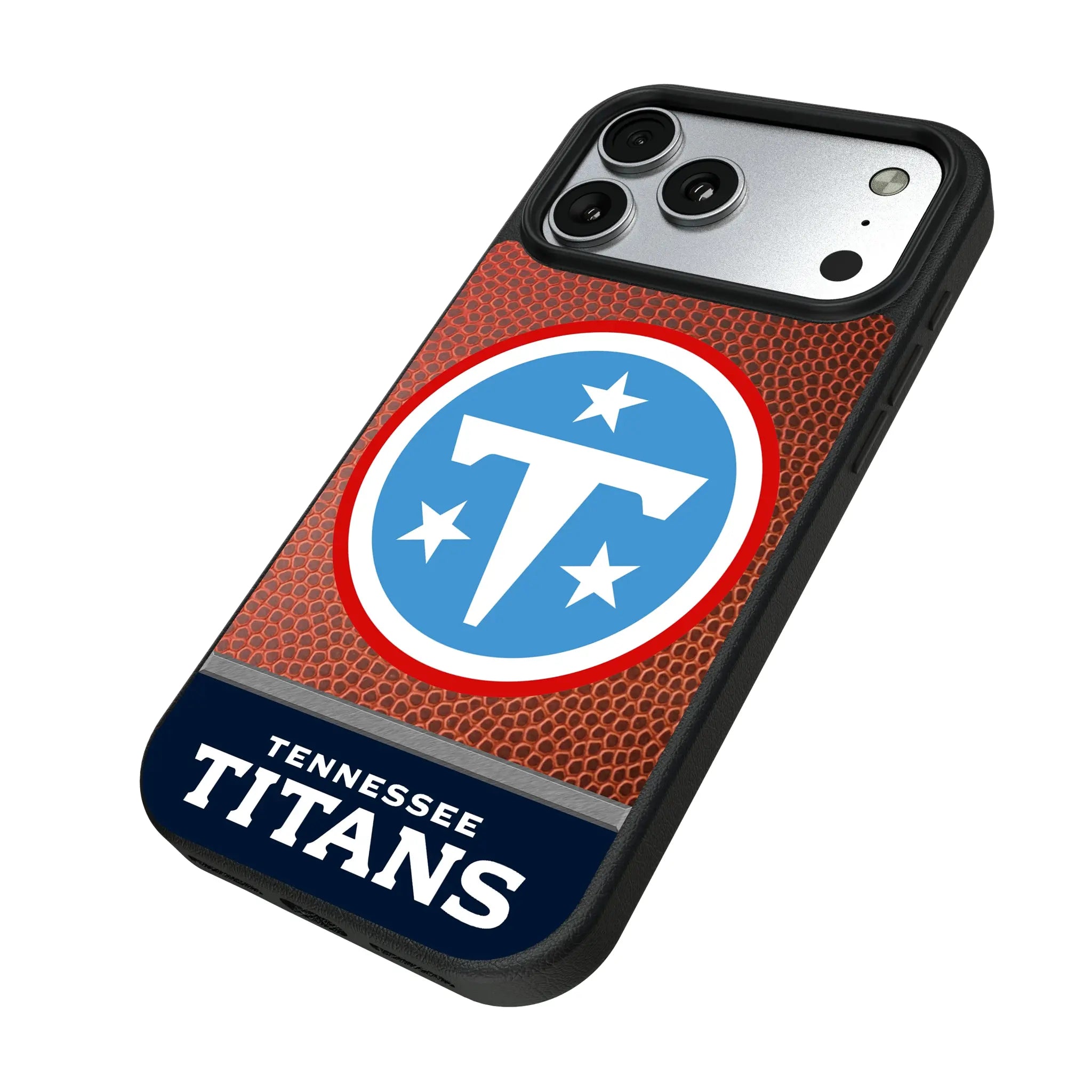 Tennessee Titans Football Wordmark iPhone MagSafe Compatible Phone Case for Apple iPhone - Isometric View#Device_iPhone 17 Pro Max