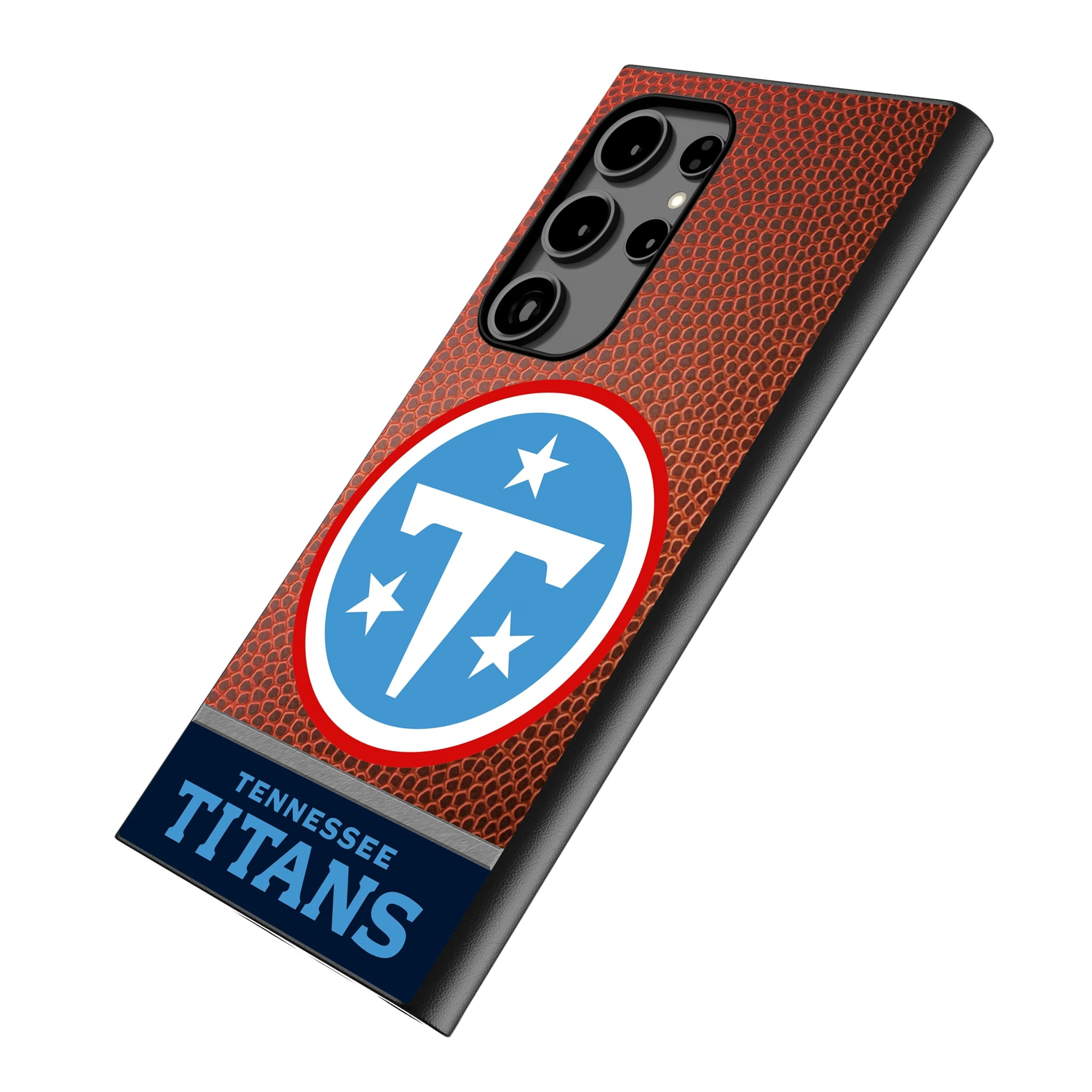 Tennessee Titans Football Wordmark Galaxy MagSafe Compatible Phone Case for Samsung Galaxy - Isometric View