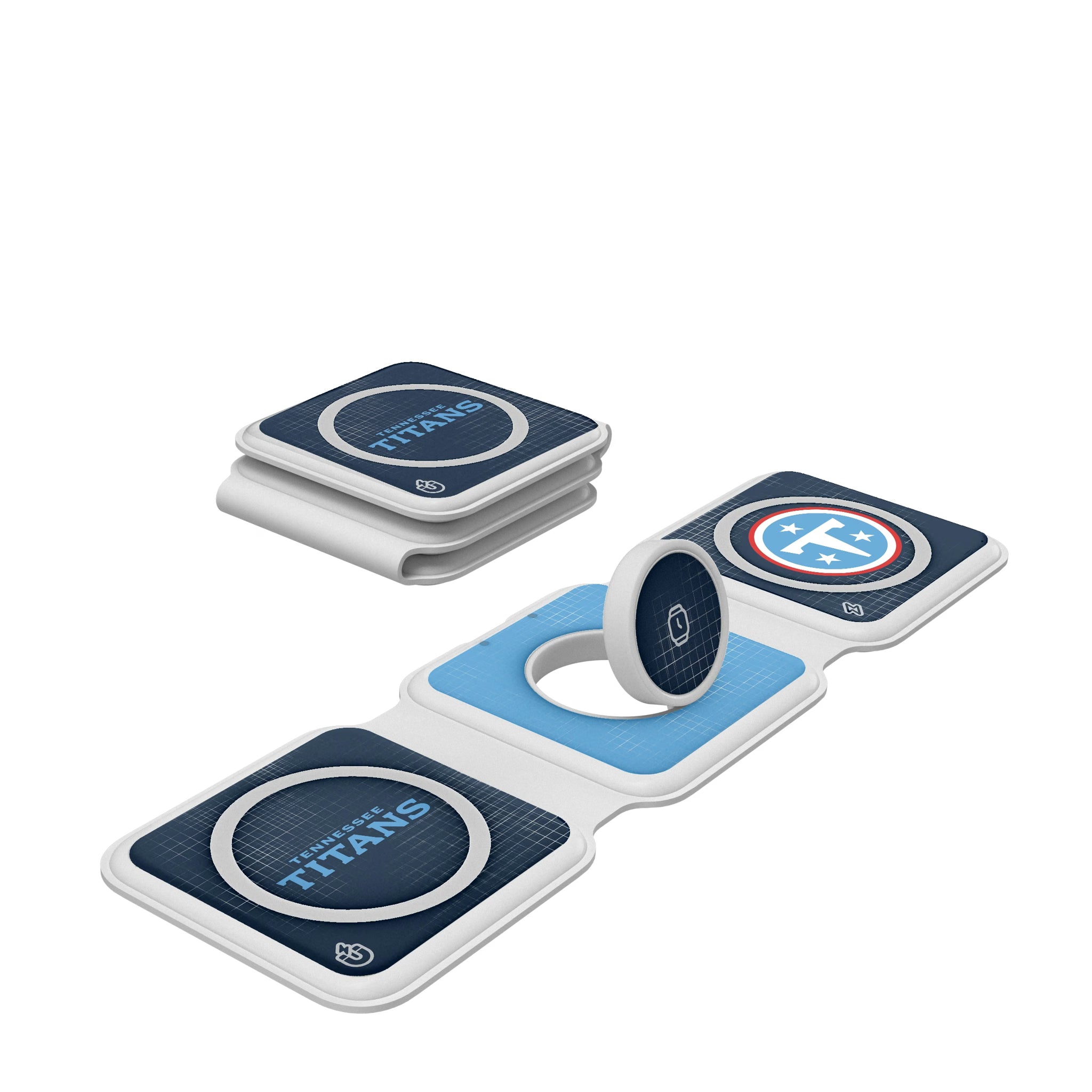 Tennessee Titans Hatch Foldable 3 in 1 Charger