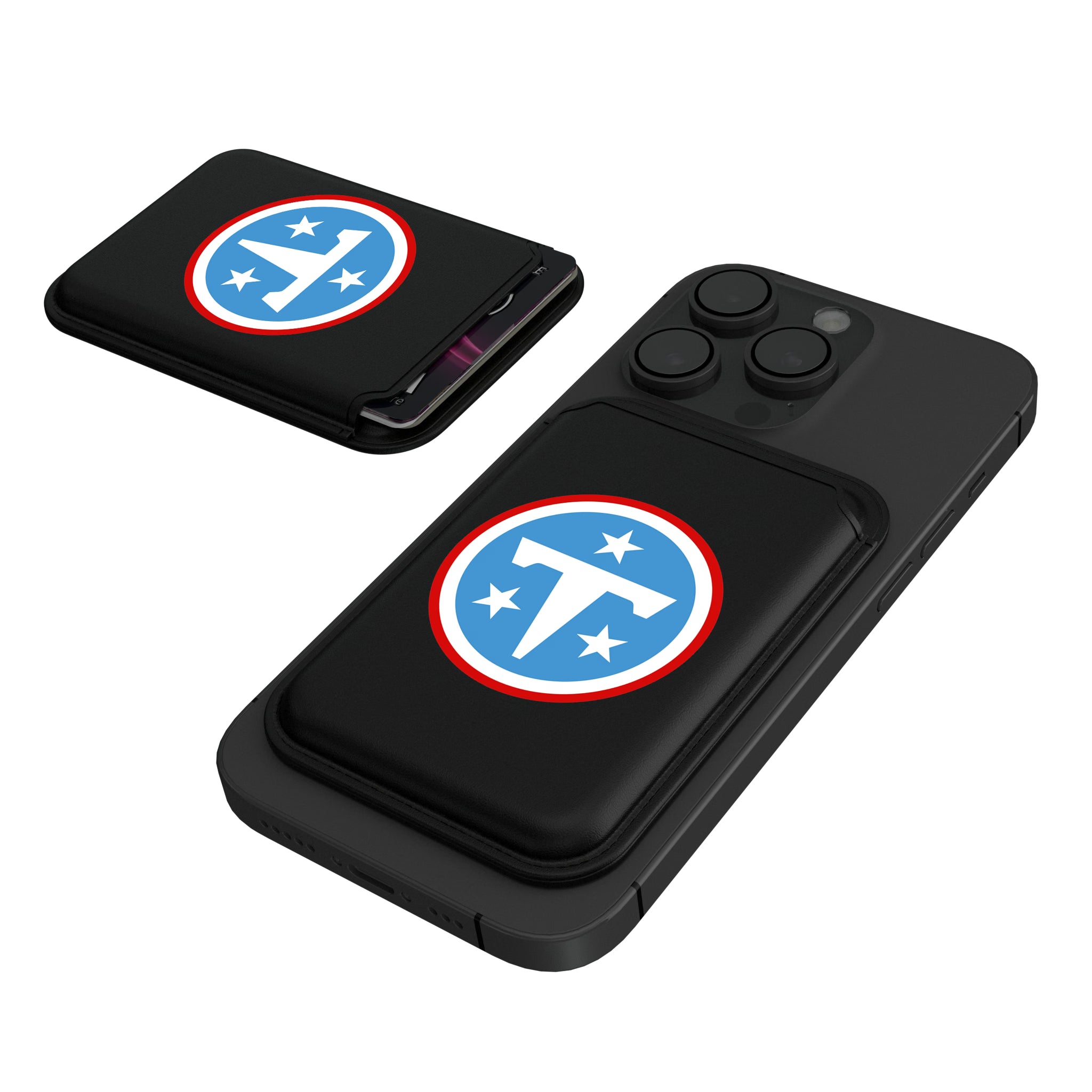 Tennessee Titans Insignia Black Magnetic Credit Card Wallet