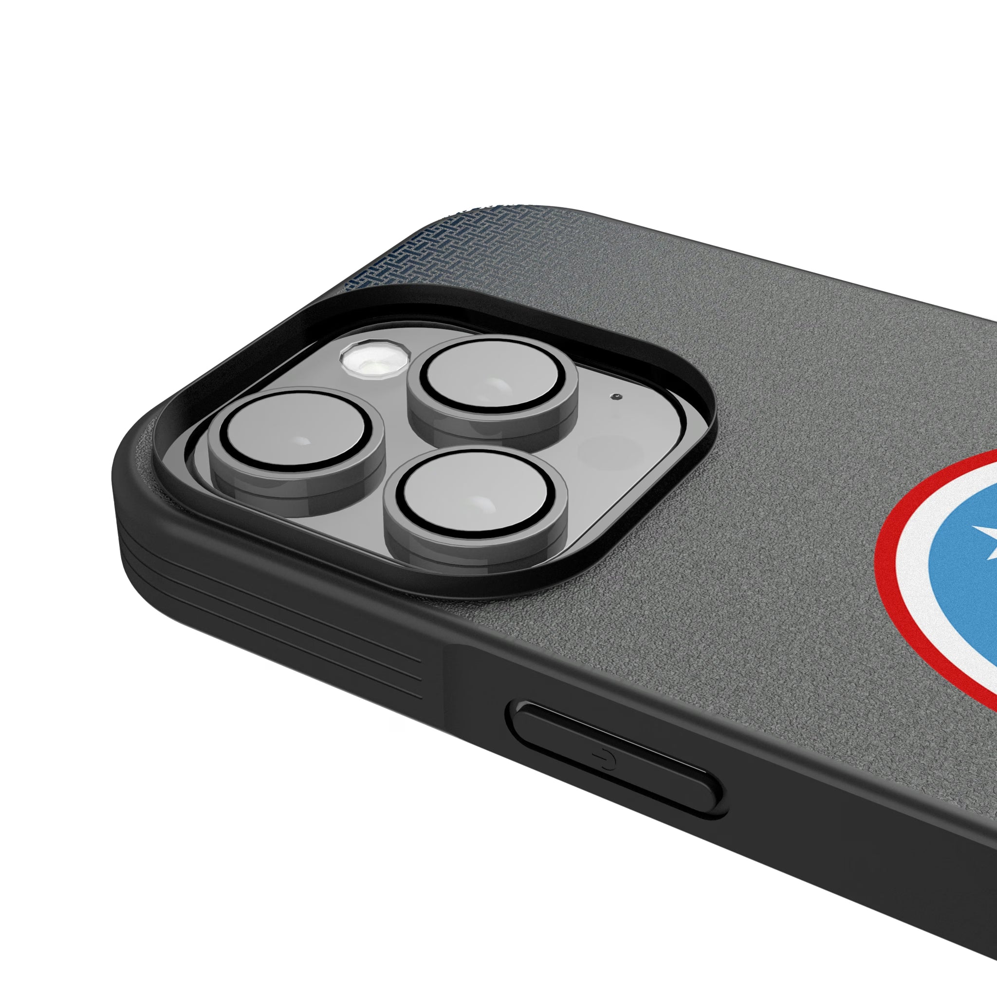 Tennessee Titans Linen iPhone Bump Phone Case for Apple iPhone - Detail
