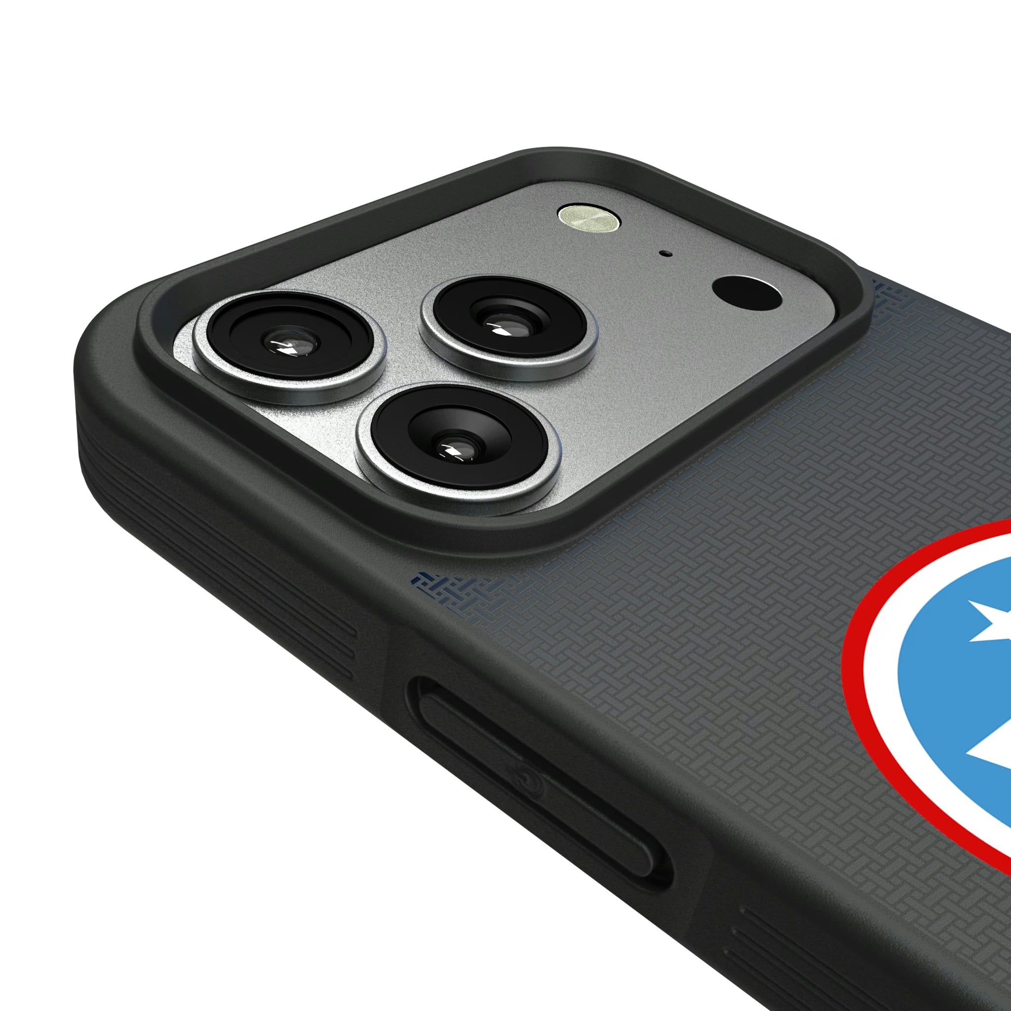 Tennessee Titans Linen iPhone Bump Phone Case for Apple iPhone - Detail#Device_iPhone 17 Pro