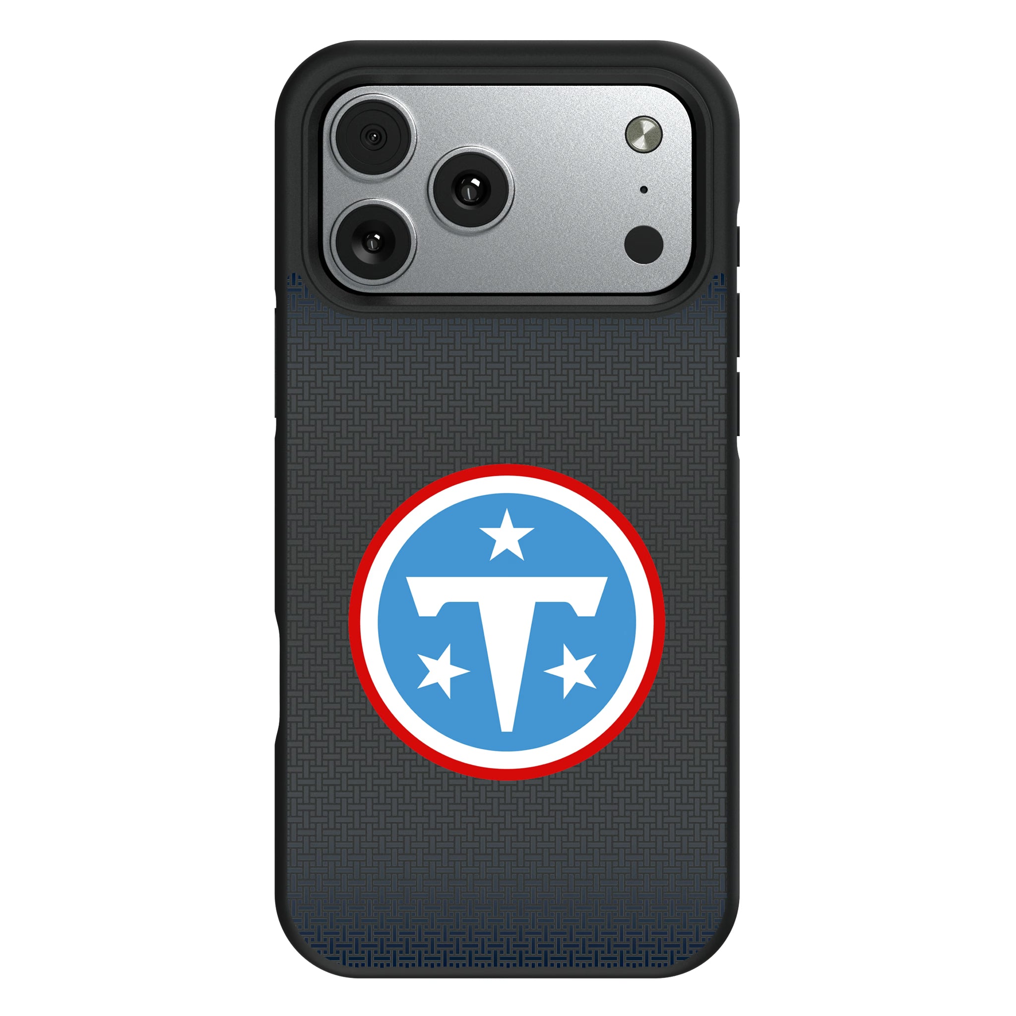 Tennessee Titans Linen iPhone Bump Phone Case for Apple iPhone#Device_iPhone 17 Pro Max