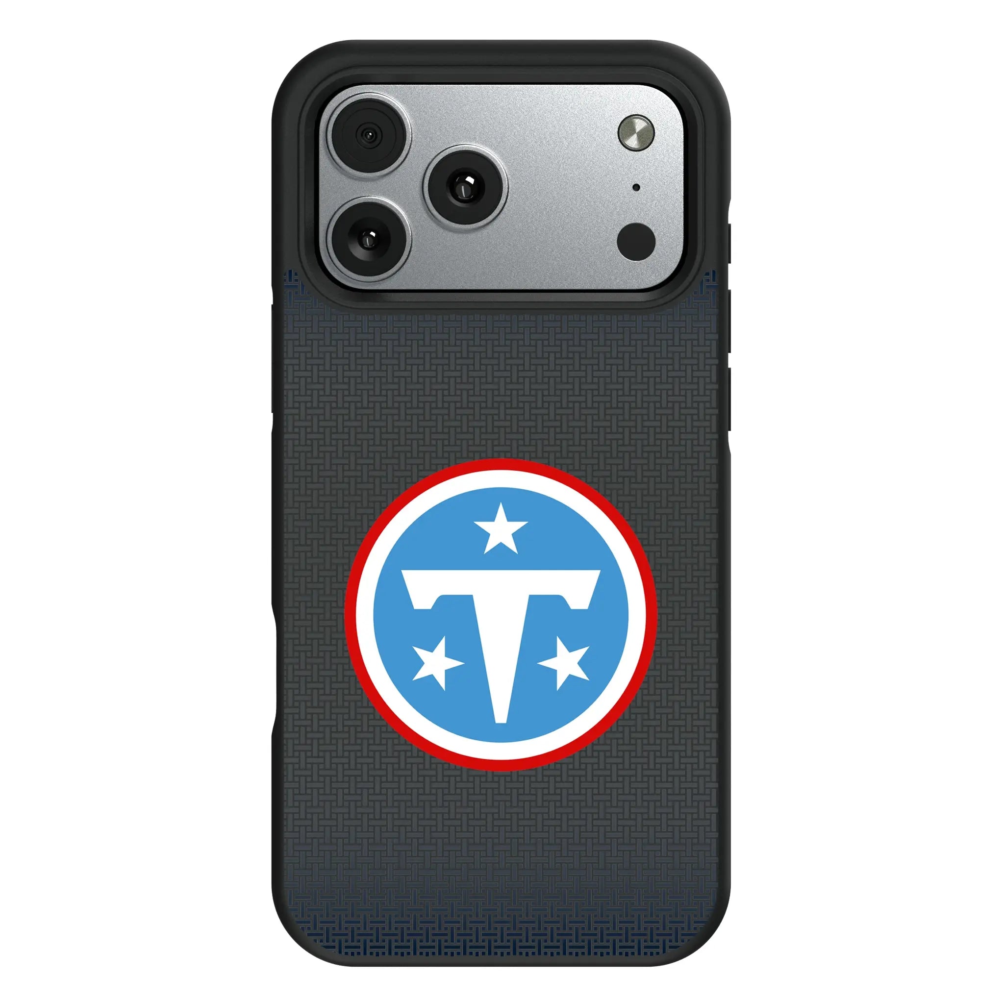Tennessee Titans Linen iPhone Bump Phone Case for Apple iPhone#Device_iPhone 17 Pro Max