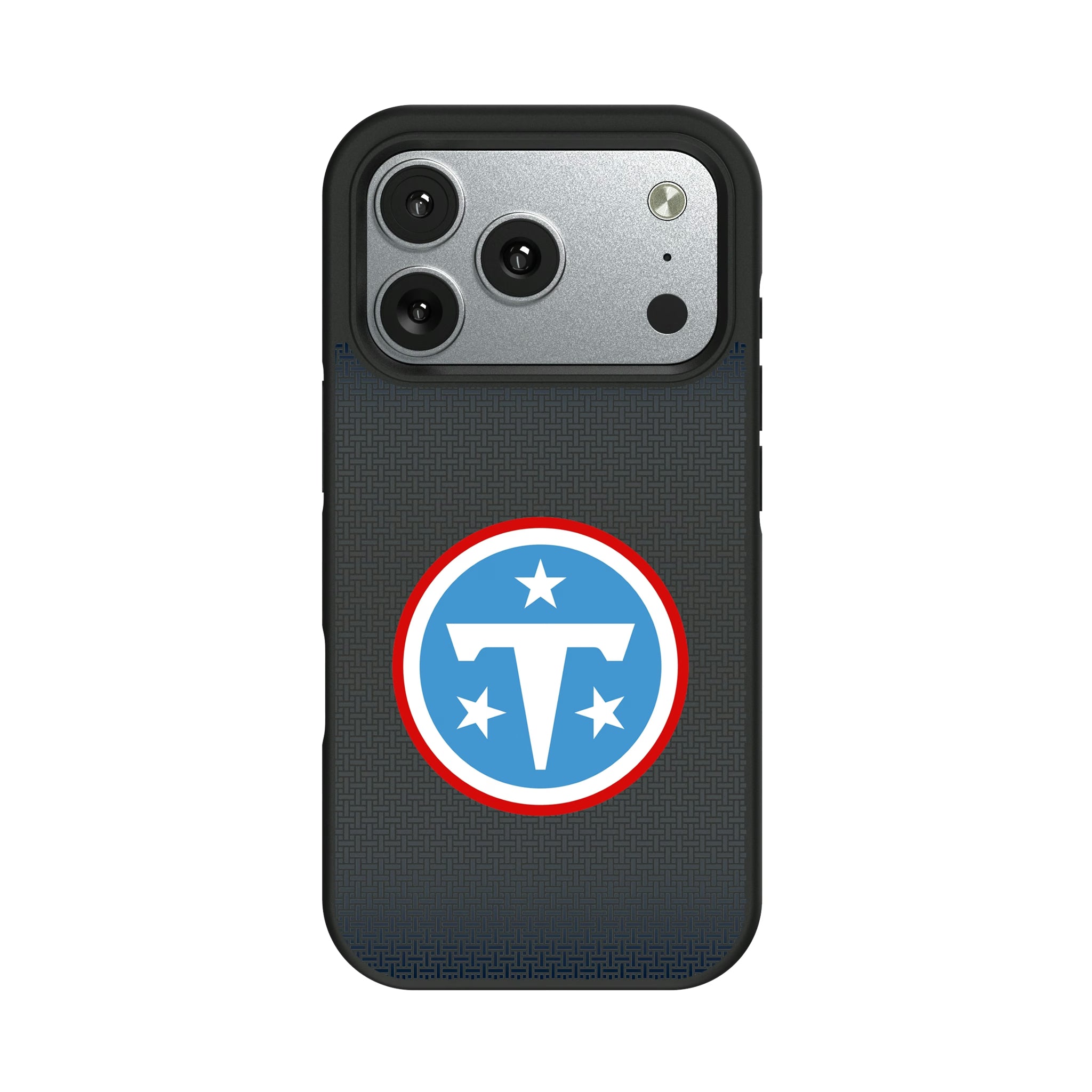 Tennessee Titans Linen iPhone Bump Phone Case for Apple iPhone#Device_iPhone 17 Pro