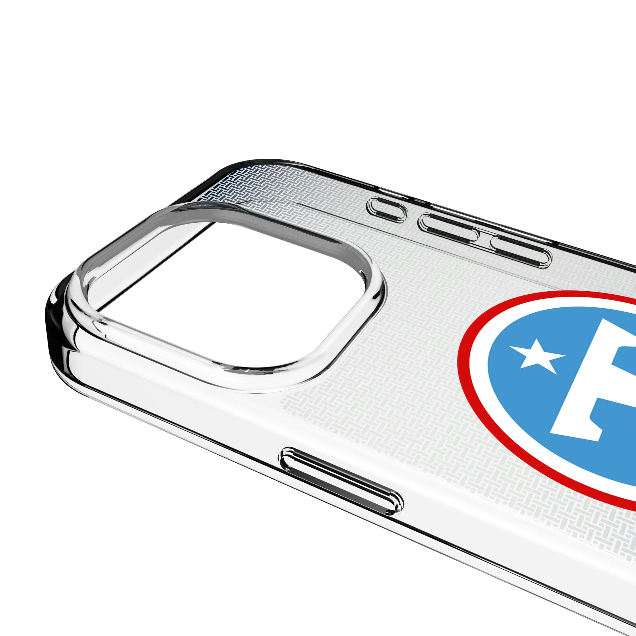 Tennessee Titans Linen iPhone Clear Phone Case for Apple iPhone - Detail