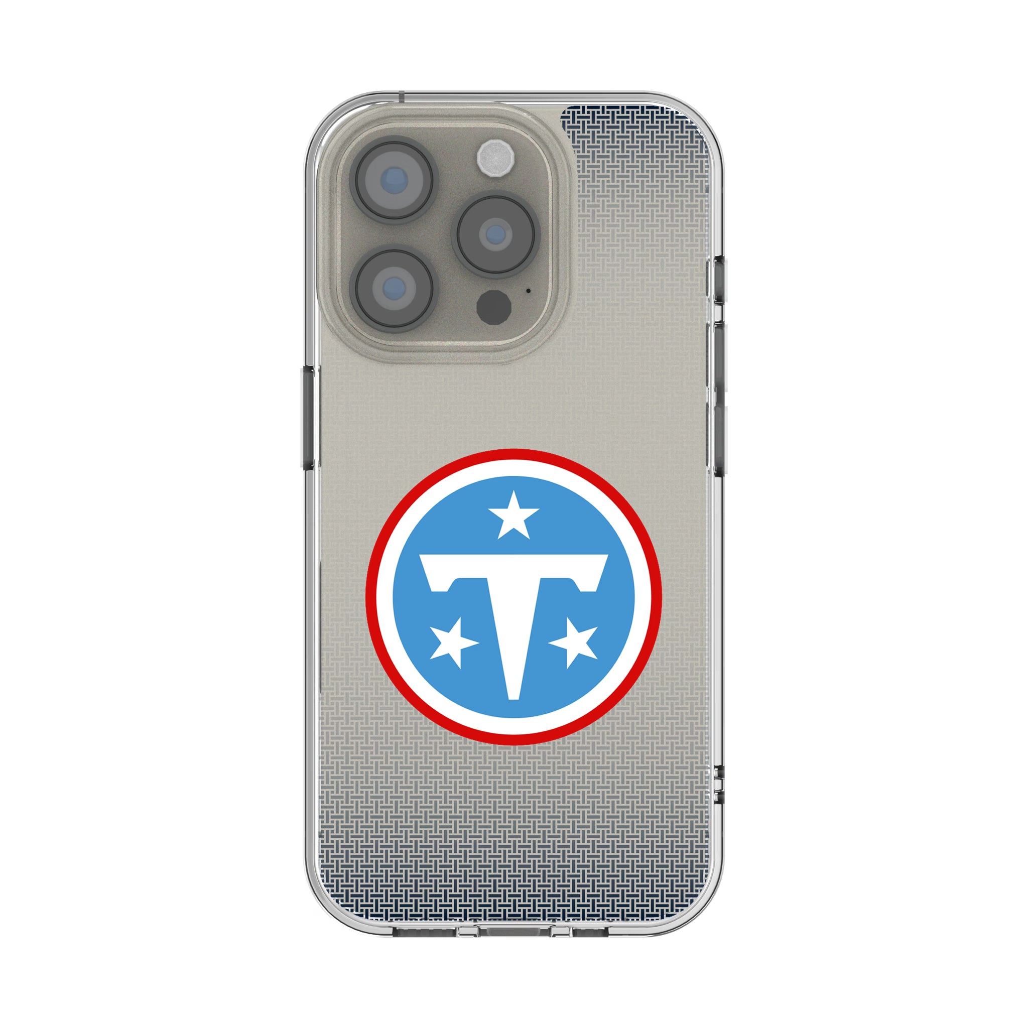 Tennessee Titans Linen iPhone Clear Phone Case for Apple iPhone