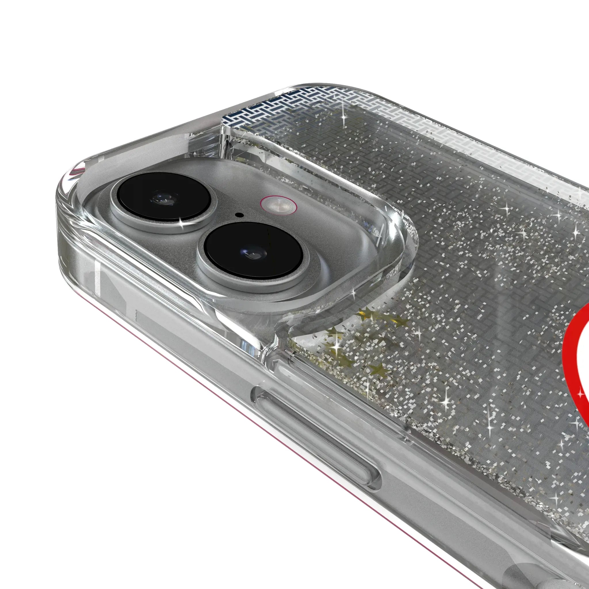 Tennessee Titans Linen iPhone Glitter Phone Case for Apple iPhone - Detail