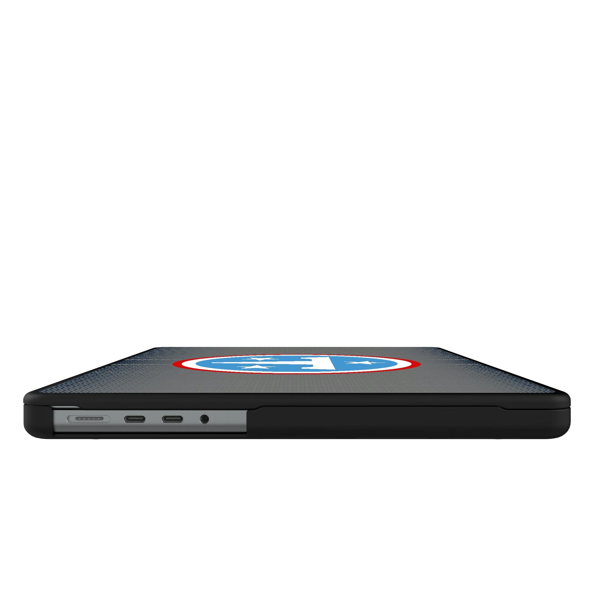 Tennessee Titans Linen MacBook Laptop Case for Apple MacBook#Device_MacBook Pro (14-inch, 2021) / MacBook Pro (14-inch, 2023) / MacBook Pro (14-inch, 2024)