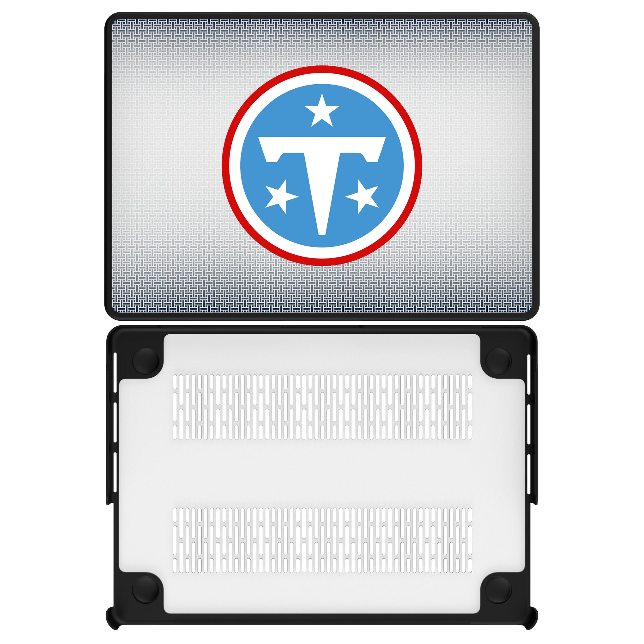 Tennessee Titans Linen MacBook Laptop Case for Apple MacBook#Device_MacBook Pro (14-inch, 2021) / MacBook Pro (14-inch, 2023) / MacBook Pro (14-inch, 2024)