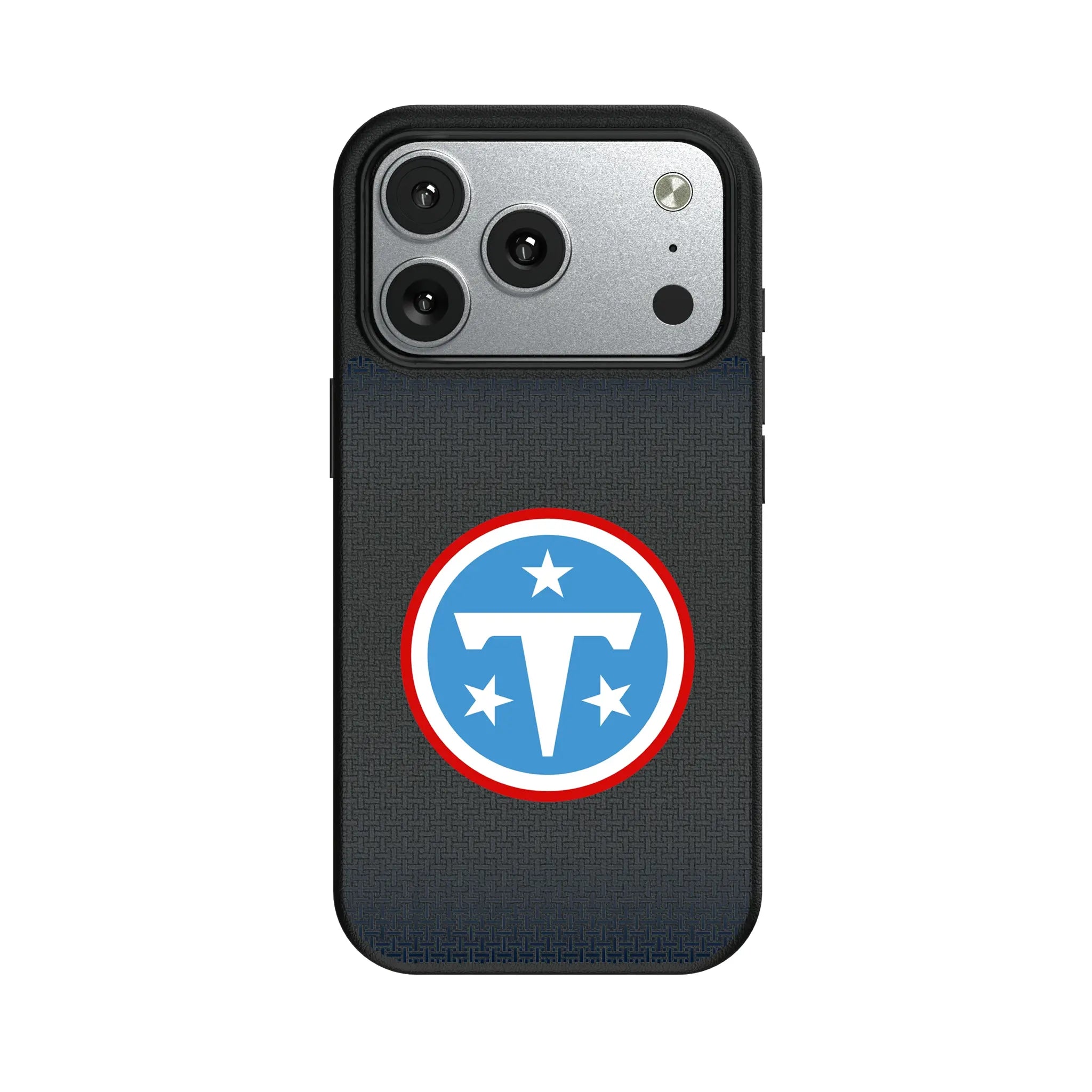 Tennessee Titans Linen iPhone MagSafe Compatible Phone Case for Apple iPhone#Device_iPhone 17 Pro
