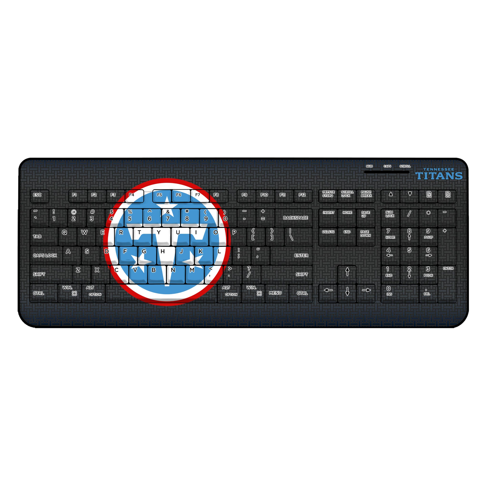 Tennessee Titans Linen Wireless USB Keyboard