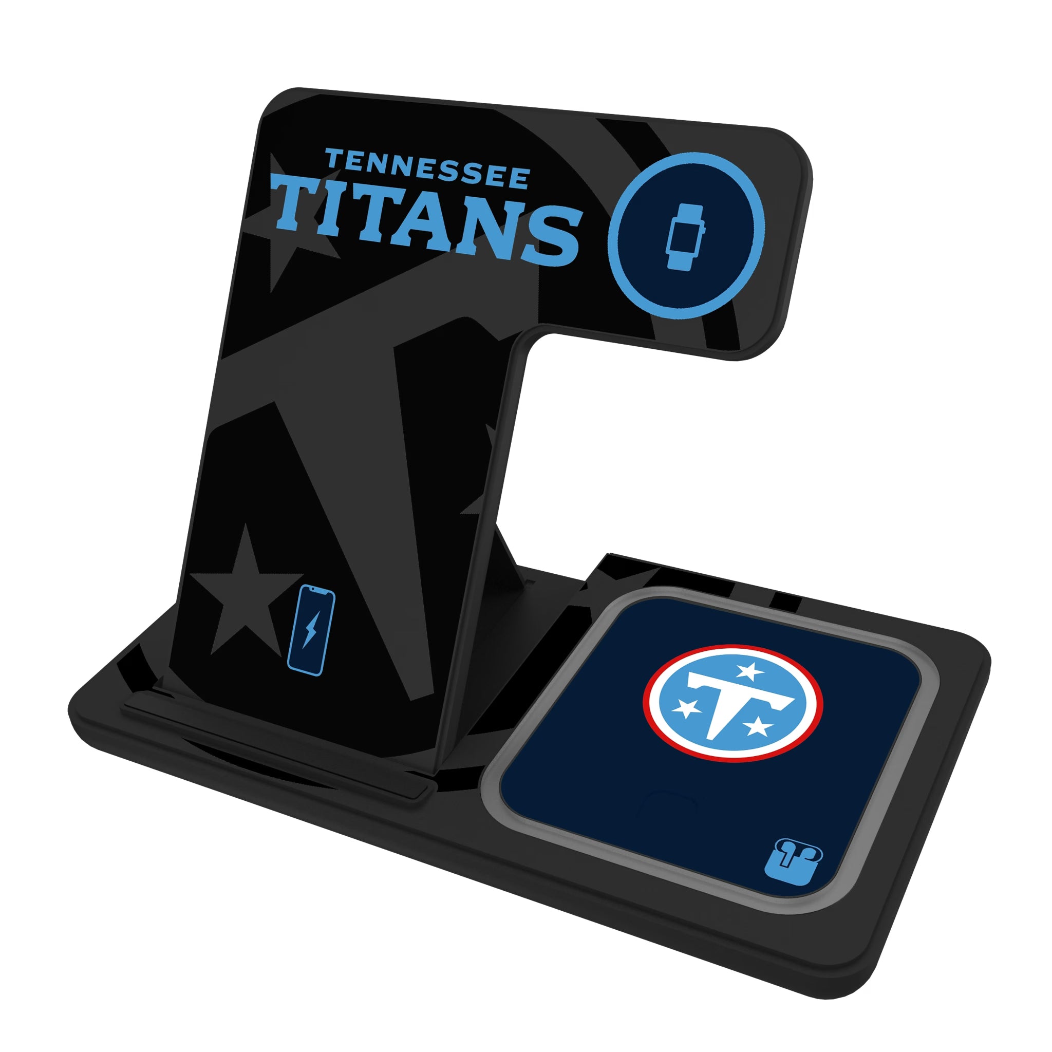 Tennessee Titans Monocolor Tilt 3 in 1 Charging Station