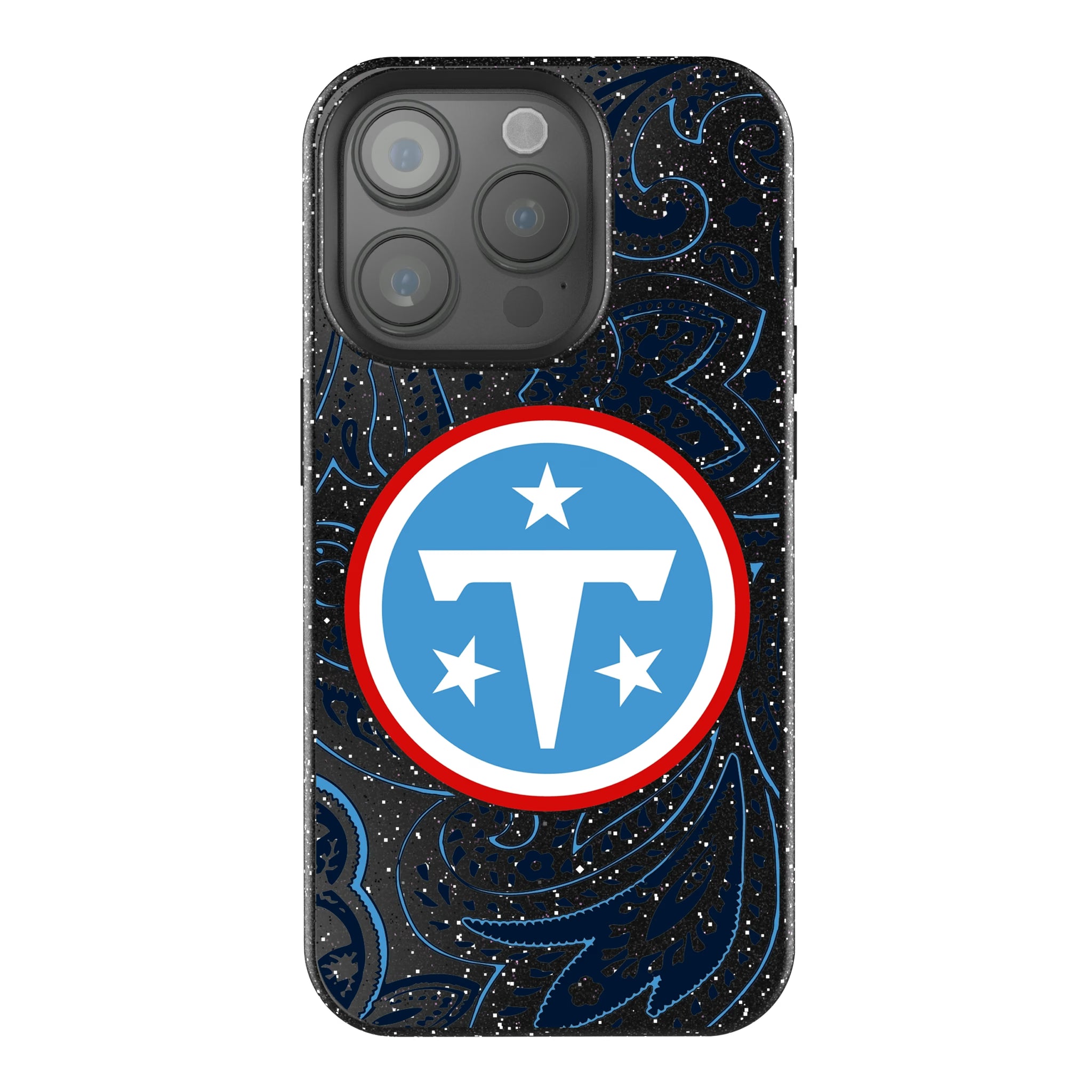 Tennessee Titans Paisley iPhone Bling Phone Case for Apple iPhone