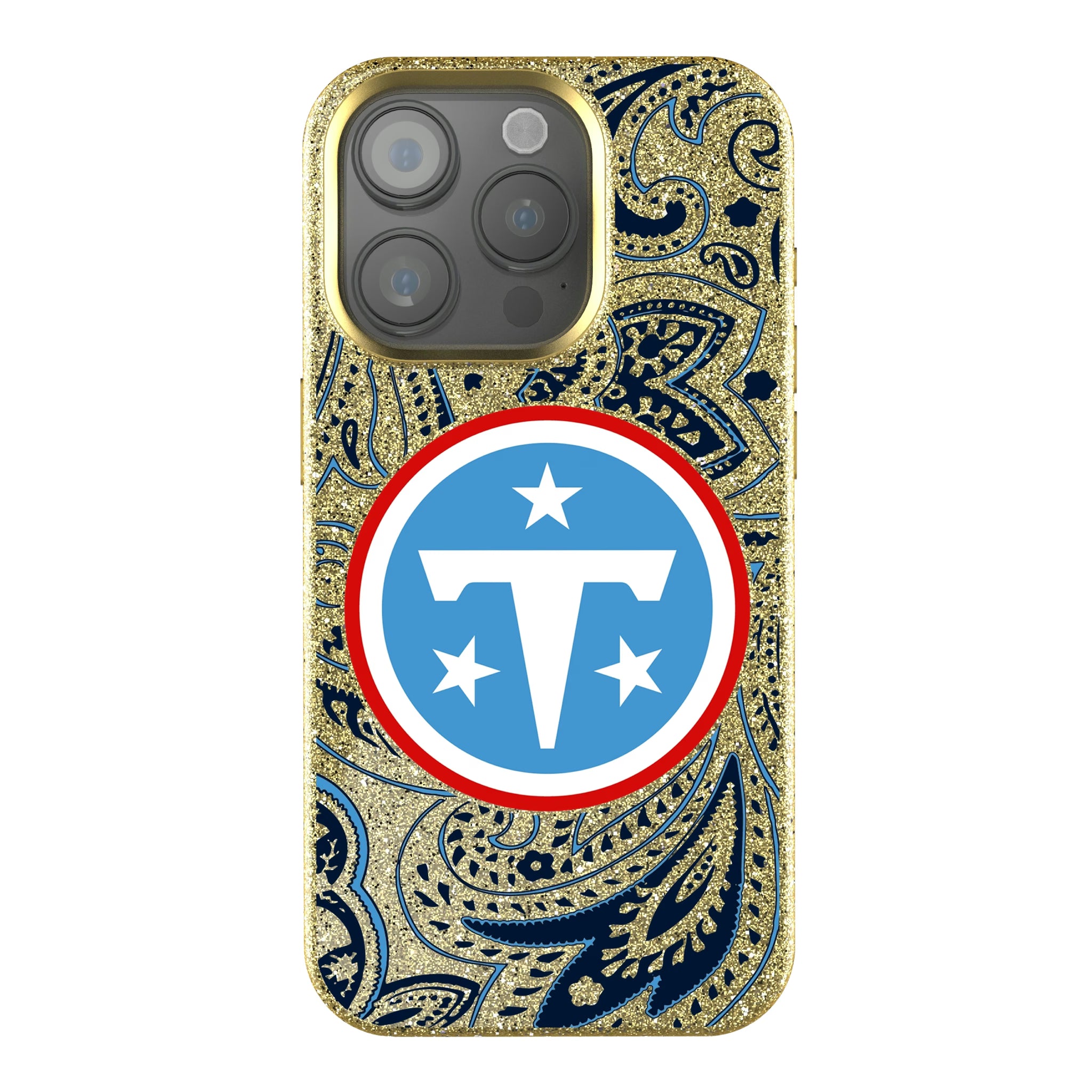 Tennessee Titans Paisley iPhone Bling Phone Case for Apple iPhone