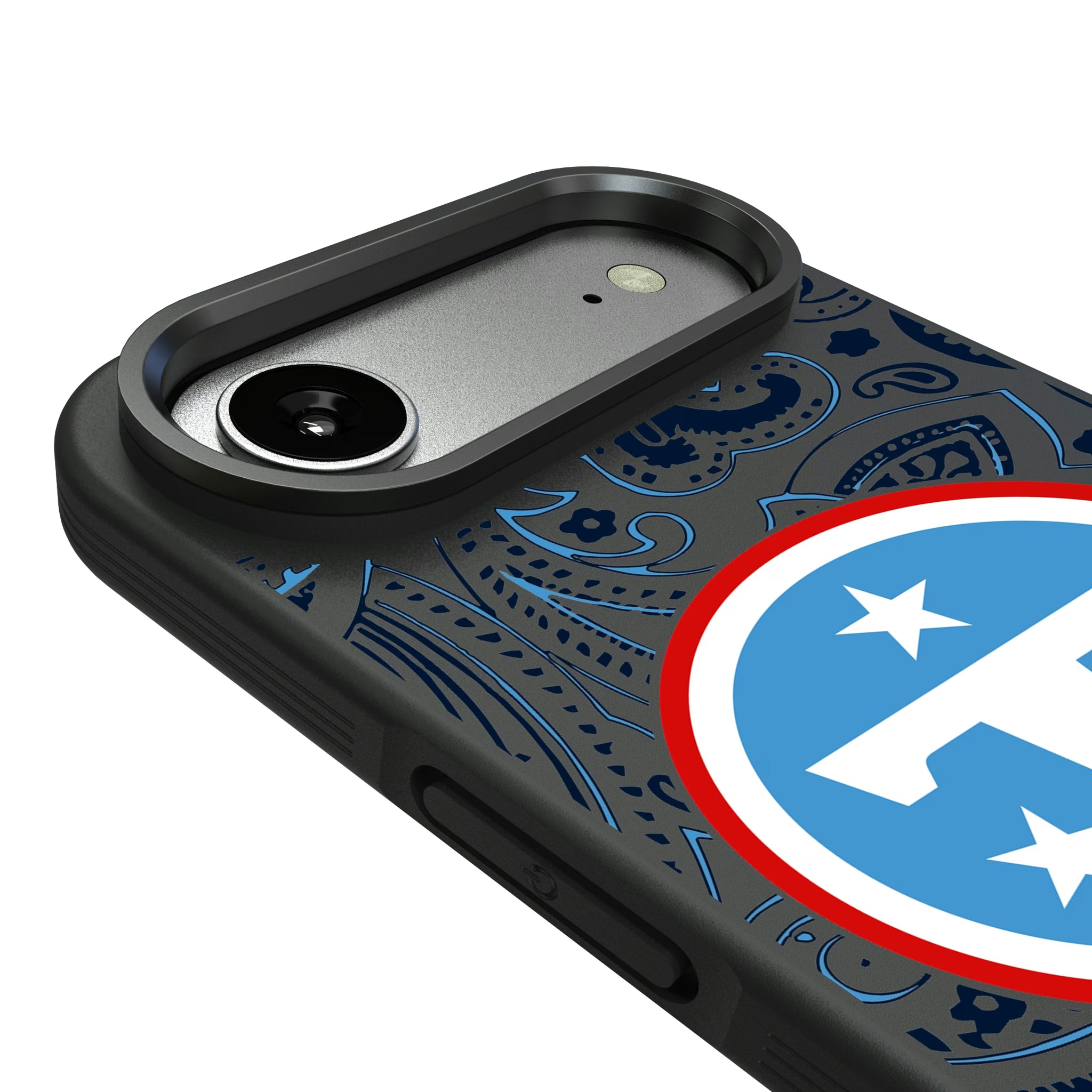 Tennessee Titans Paisley iPhone Bump Phone Case for Apple iPhone - Detail#Device_iPhone Air