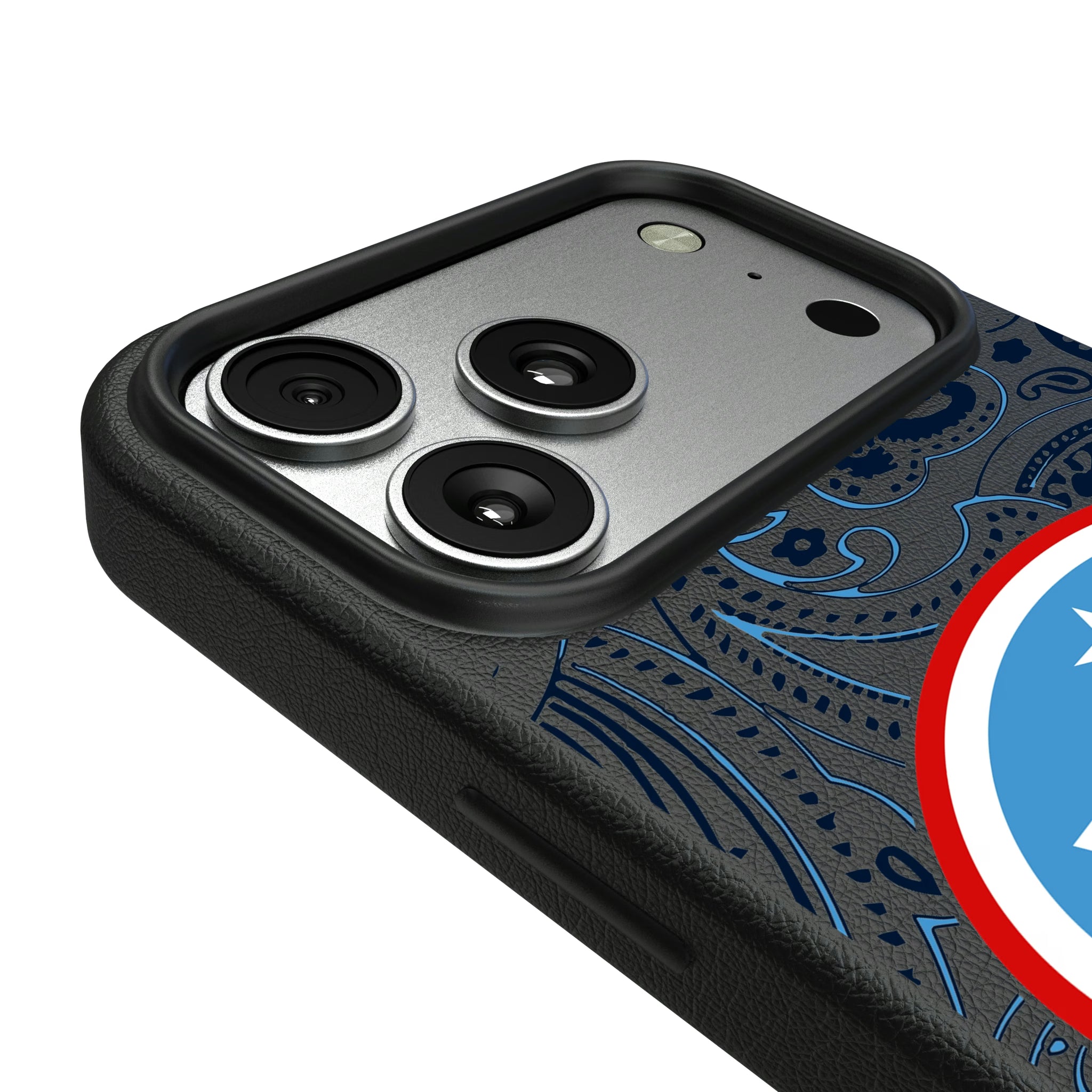 Tennessee Titans Paisley iPhone MagSafe Compatible Phone Case for Apple iPhone - Detail#Device_iPhone 17 Pro Max