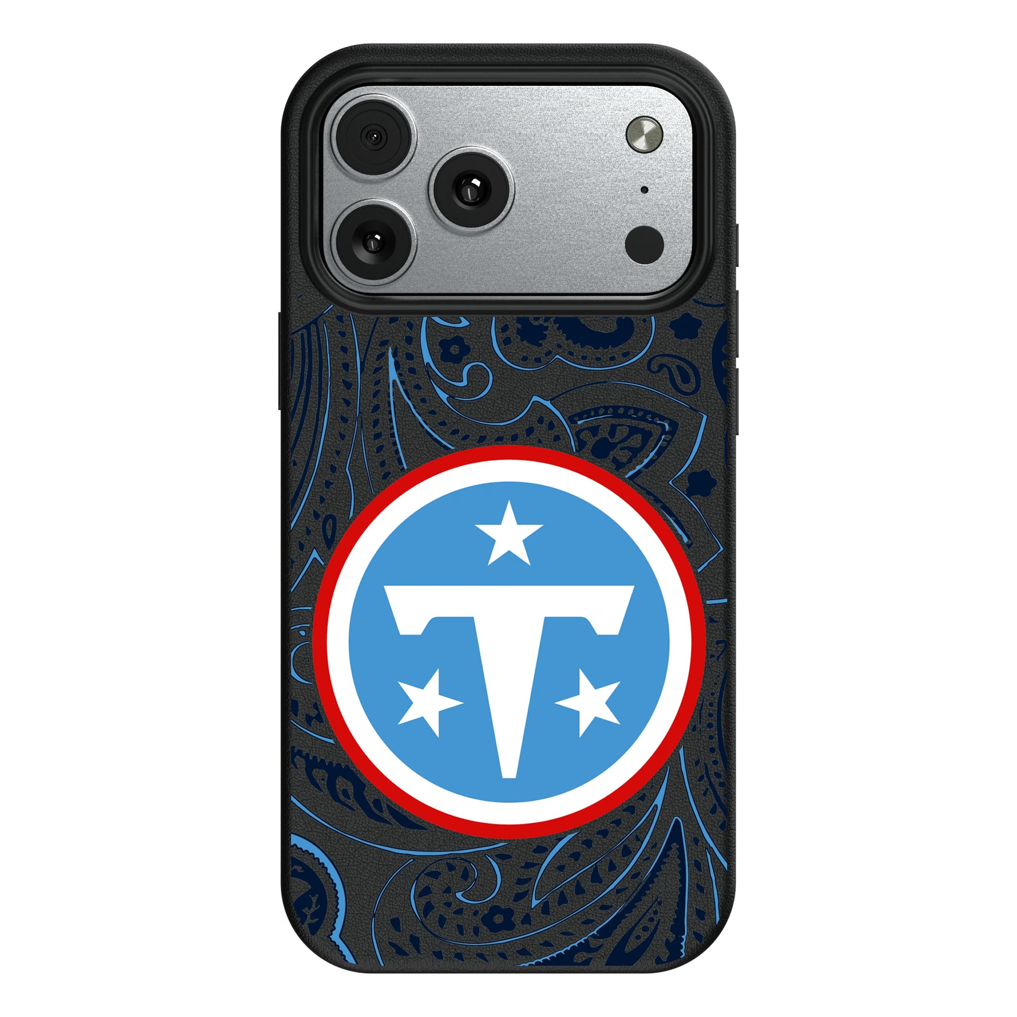 Tennessee Titans Paisley iPhone MagSafe Compatible Phone Case for Apple iPhone#Device_iPhone 17 Pro Max