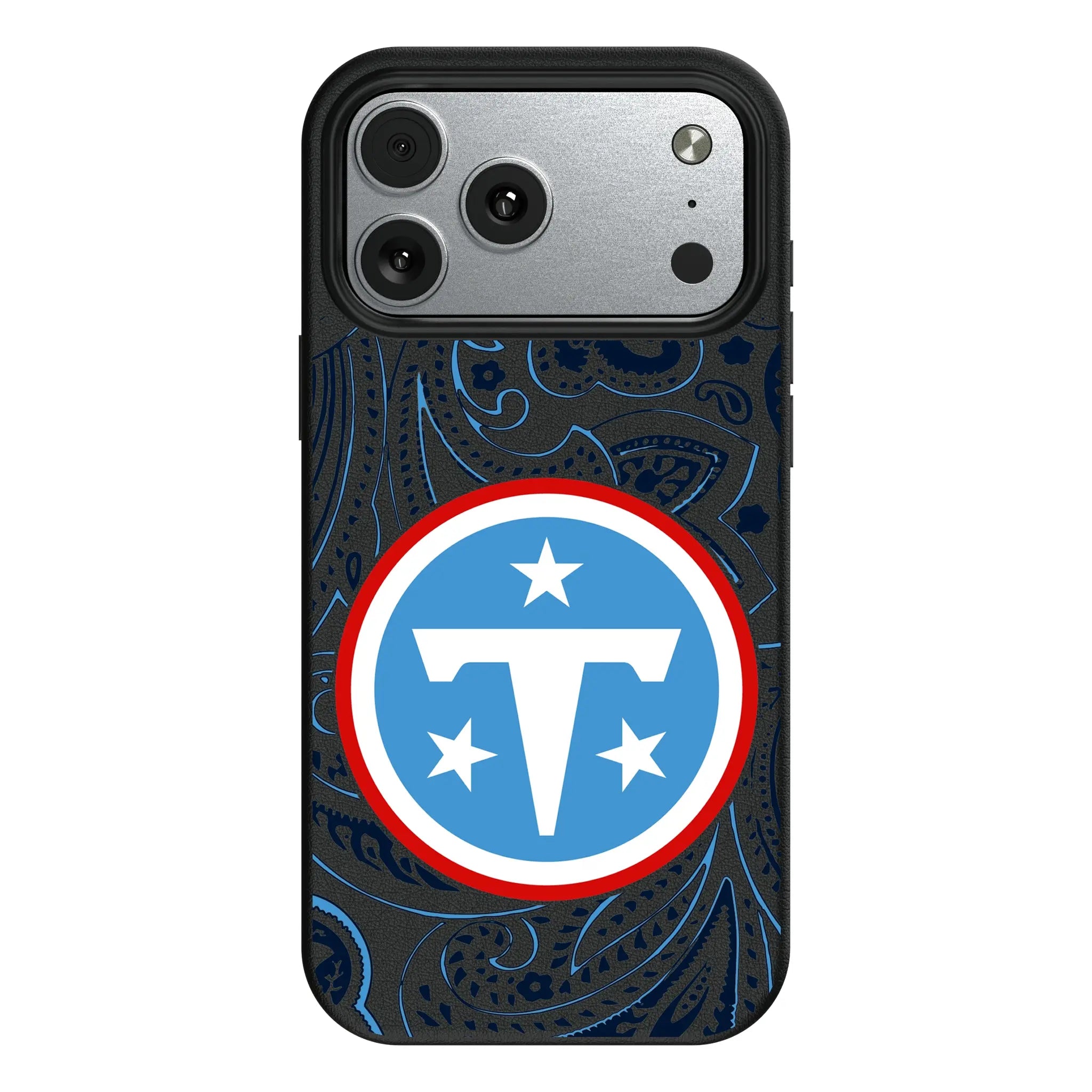 Tennessee Titans Paisley iPhone MagSafe Compatible Phone Case for Apple iPhone#Device_iPhone 17 Pro Max