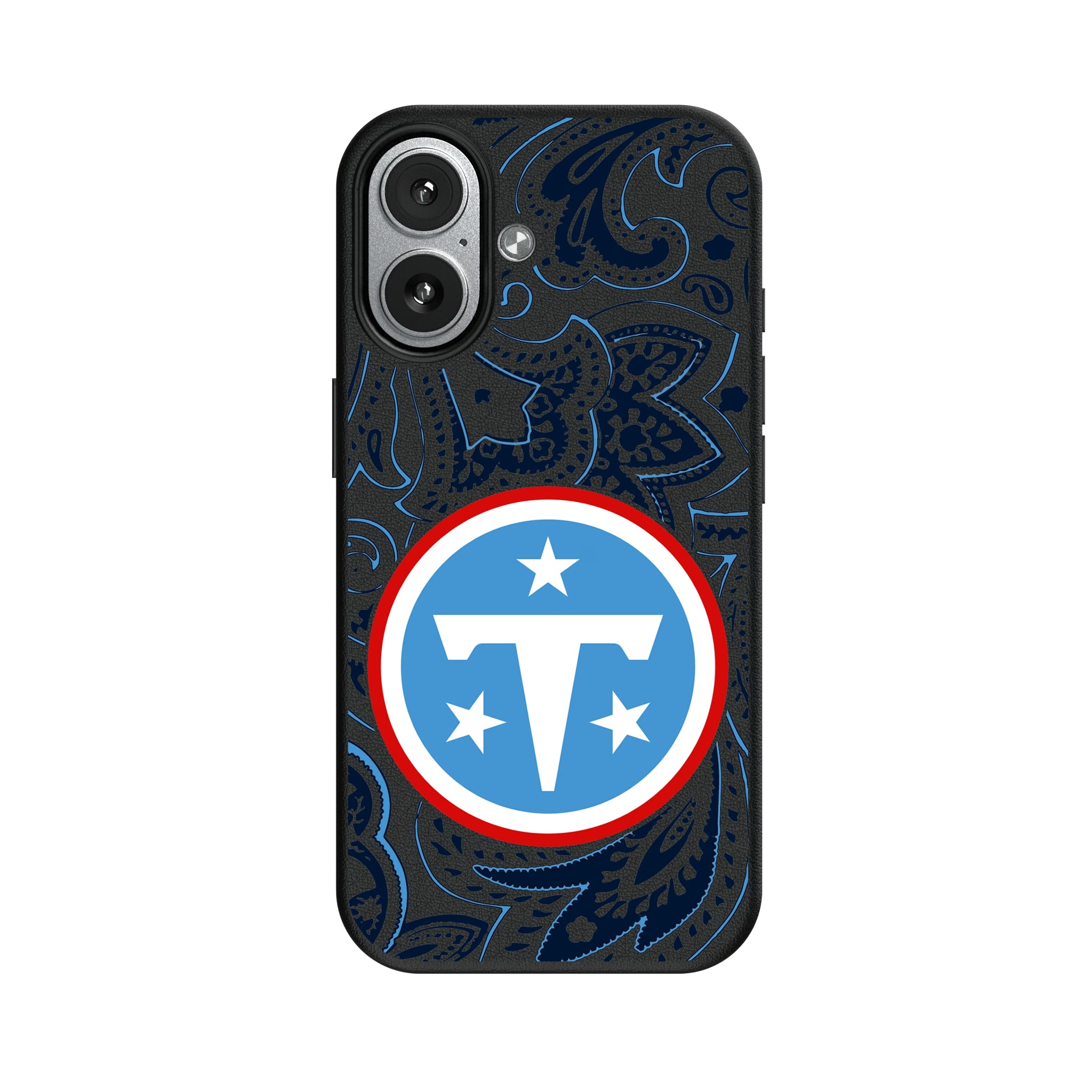Tennessee Titans Paisley iPhone MagSafe Compatible Phone Case for Apple iPhone#Device_iPhone 17