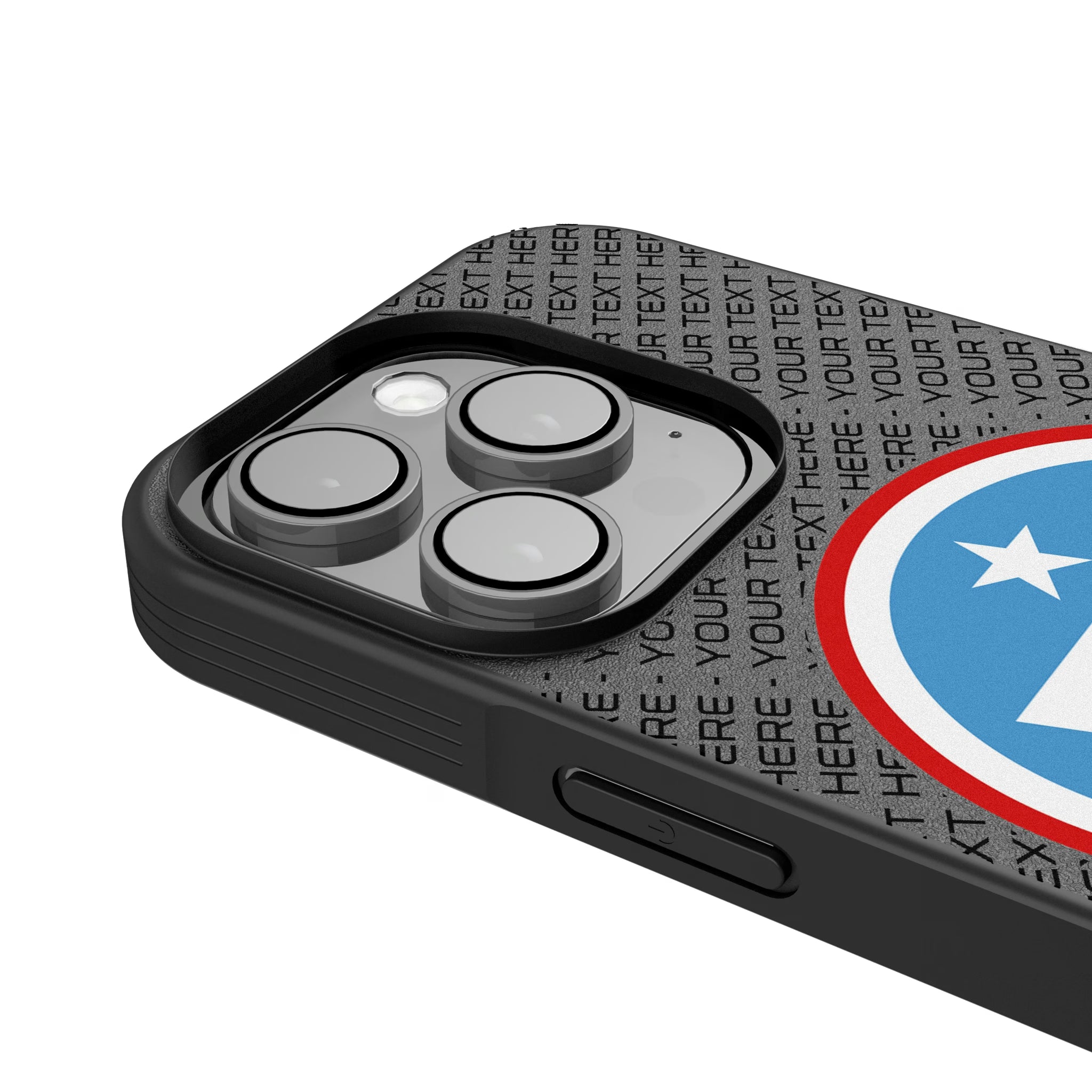 Tennessee Titans Personalized EndZone Plus iPhone Bump Phone Case for Apple iPhone - Detail