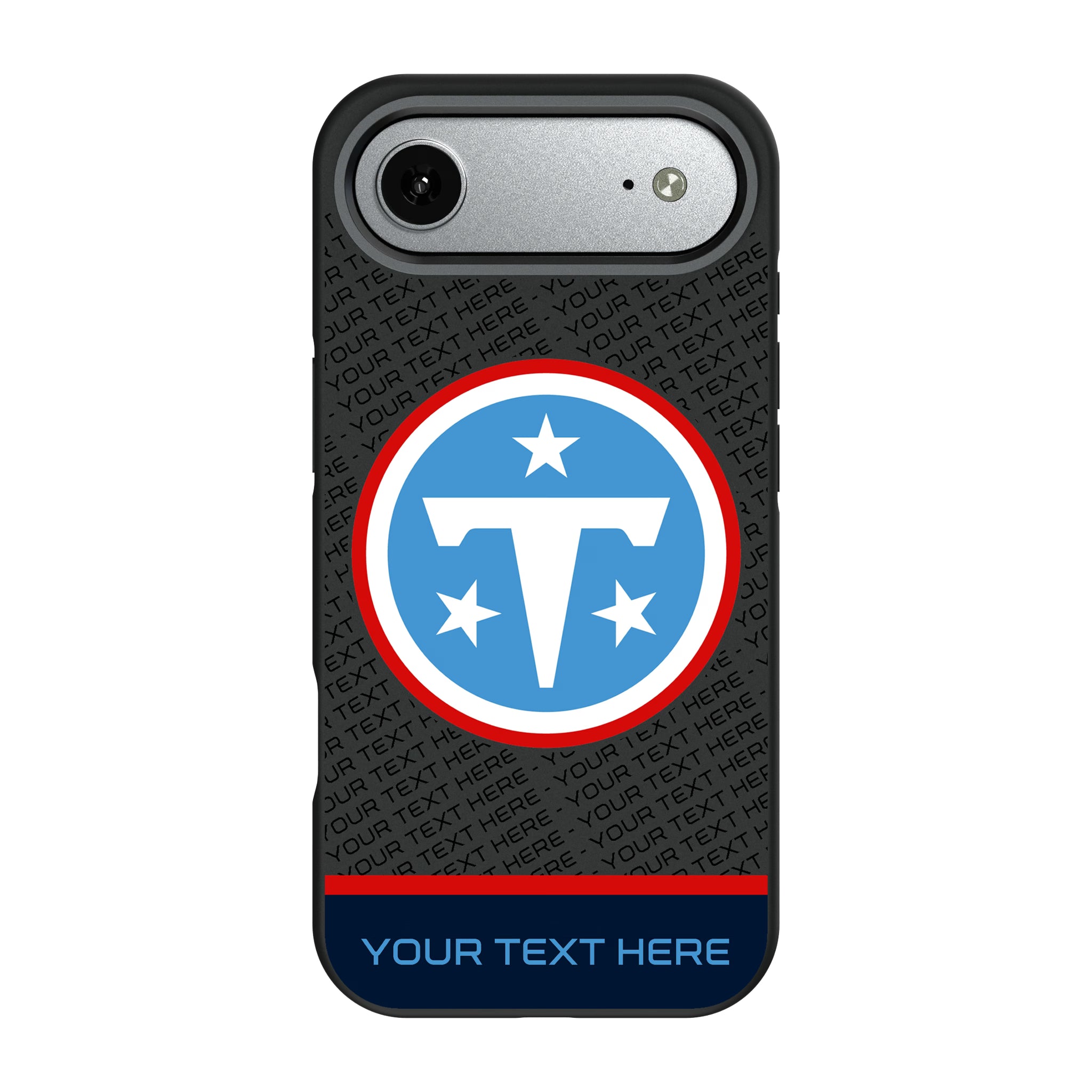 Tennessee Titans Personalized EndZone Plus iPhone Bump Phone Case for Apple iPhone#Device_iPhone Air
