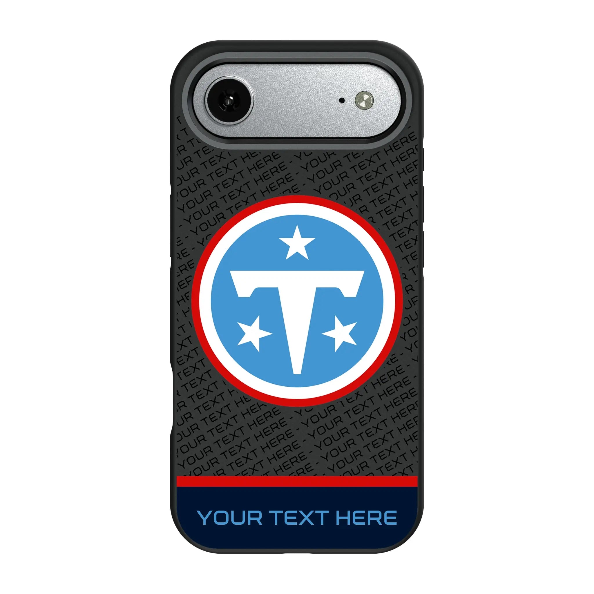 Tennessee Titans Personalized EndZone Plus iPhone Bump Phone Case for Apple iPhone#Device_iPhone Air