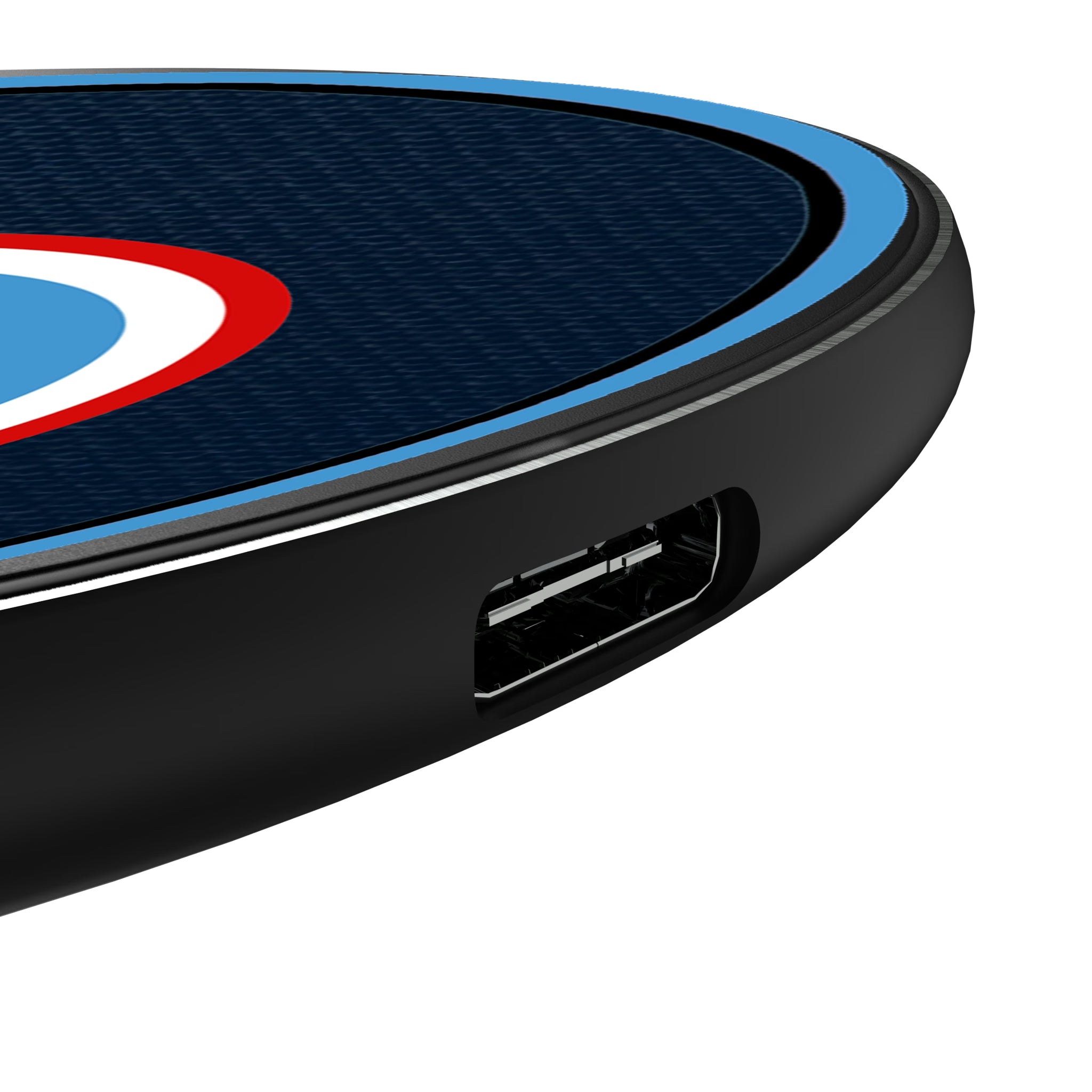 Tennessee Titans Personalized Endzone Solid 15-Watt Wireless Charger - Detail