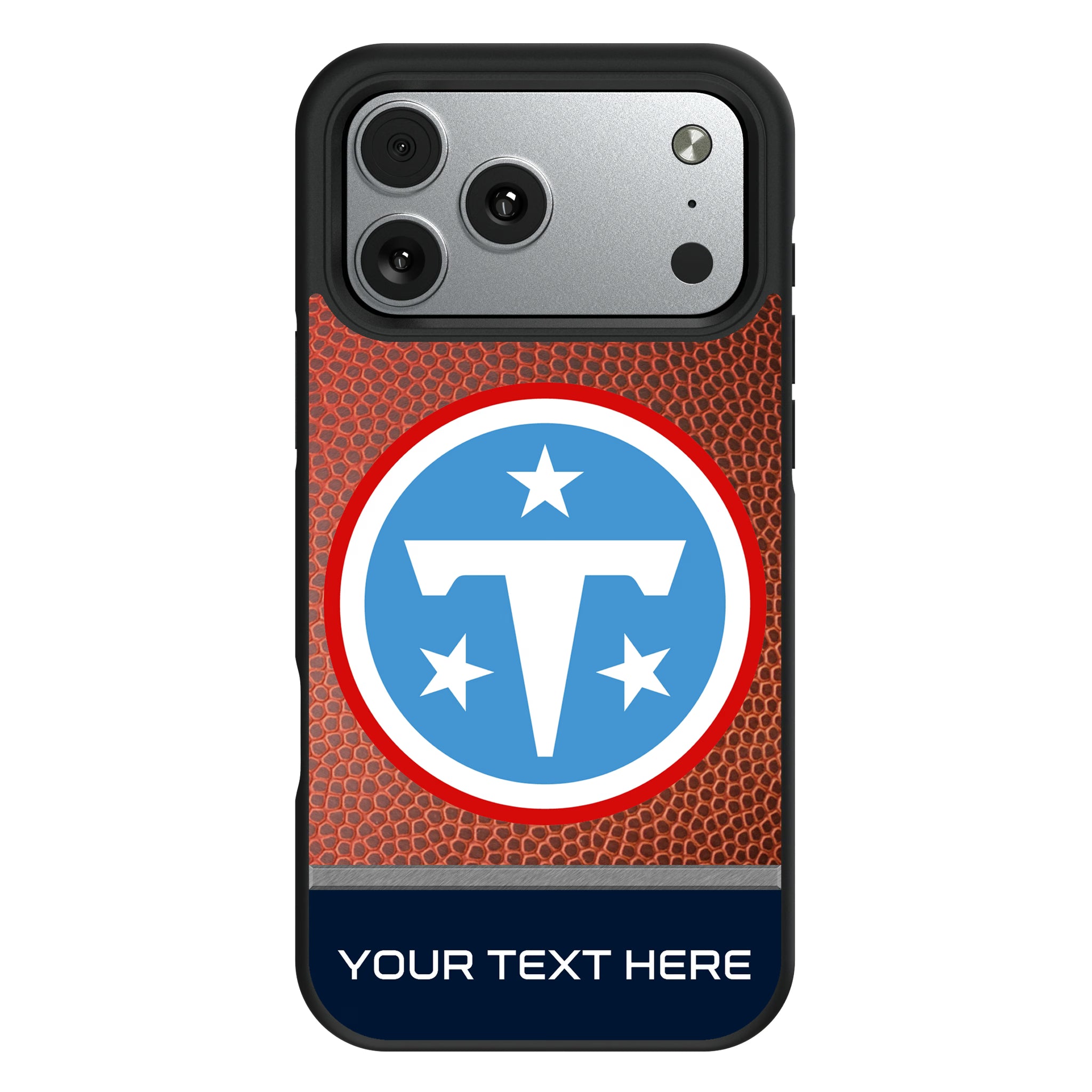 Tennessee Titans Personalized Football iPhone Bump Phone Case for Apple iPhone#Device_iPhone 17 Pro Max