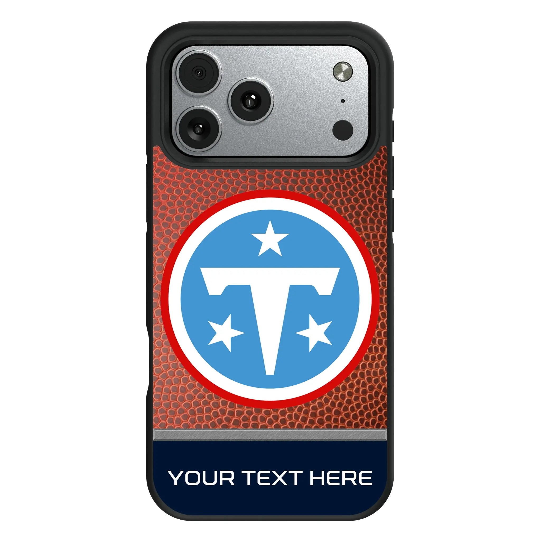 Tennessee Titans Personalized Football iPhone Bump Phone Case for Apple iPhone#Device_iPhone 17 Pro Max