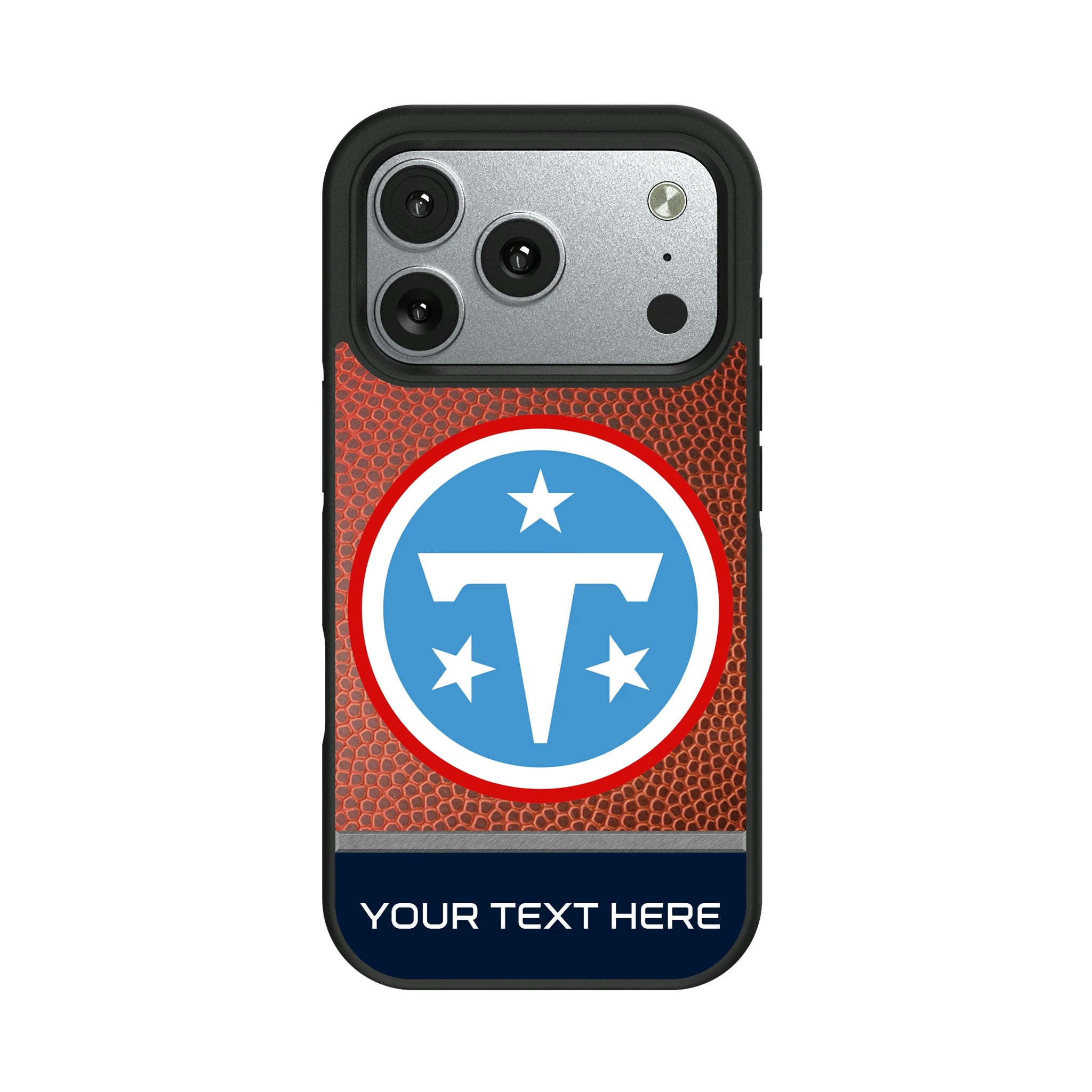 Tennessee Titans Personalized Football iPhone Bump Phone Case for Apple iPhone#Device_iPhone 17 Pro