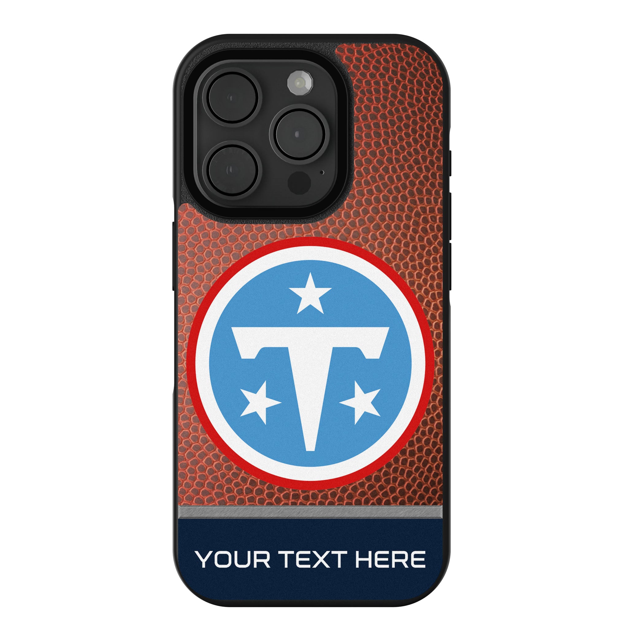 Tennessee Titans Personalized Football iPhone Bump Phone Case for Apple iPhone