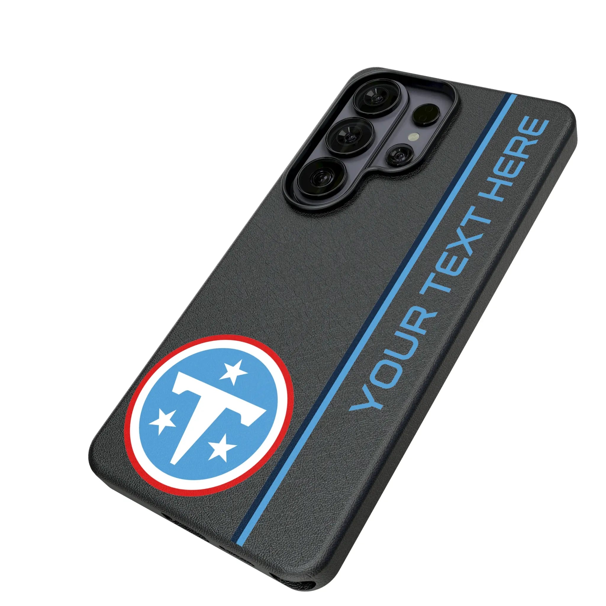 Tennessee Titans Personalized Sidebard Galaxy MagSafe Compatible Phone Case for Samsung Galaxy - Isometric View#Device_Galaxy S26 Ultra