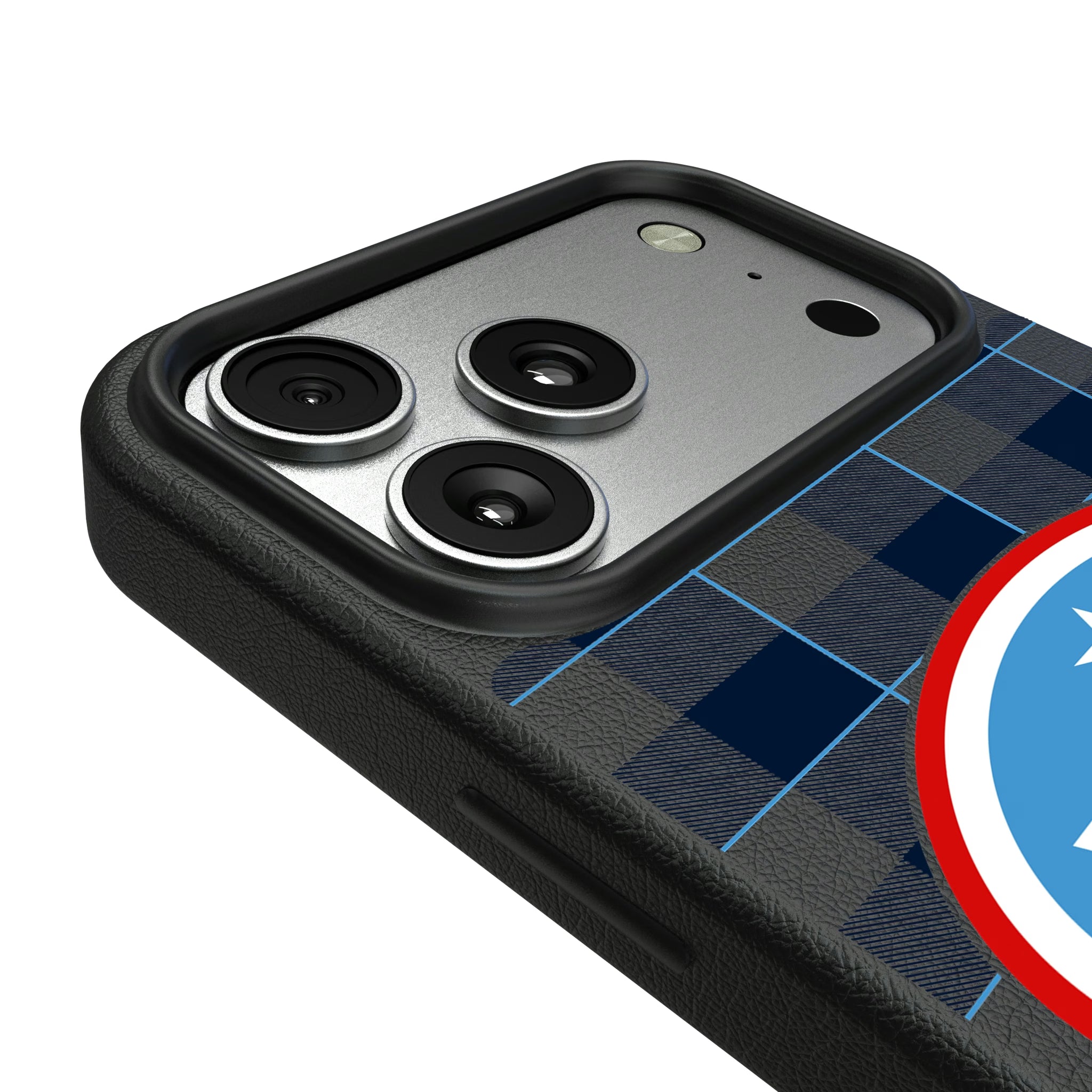 Tennessee Titans Plaid iPhone MagSafe Compatible Phone Case for Apple iPhone - Detail#Device_iPhone 17 Pro Max
