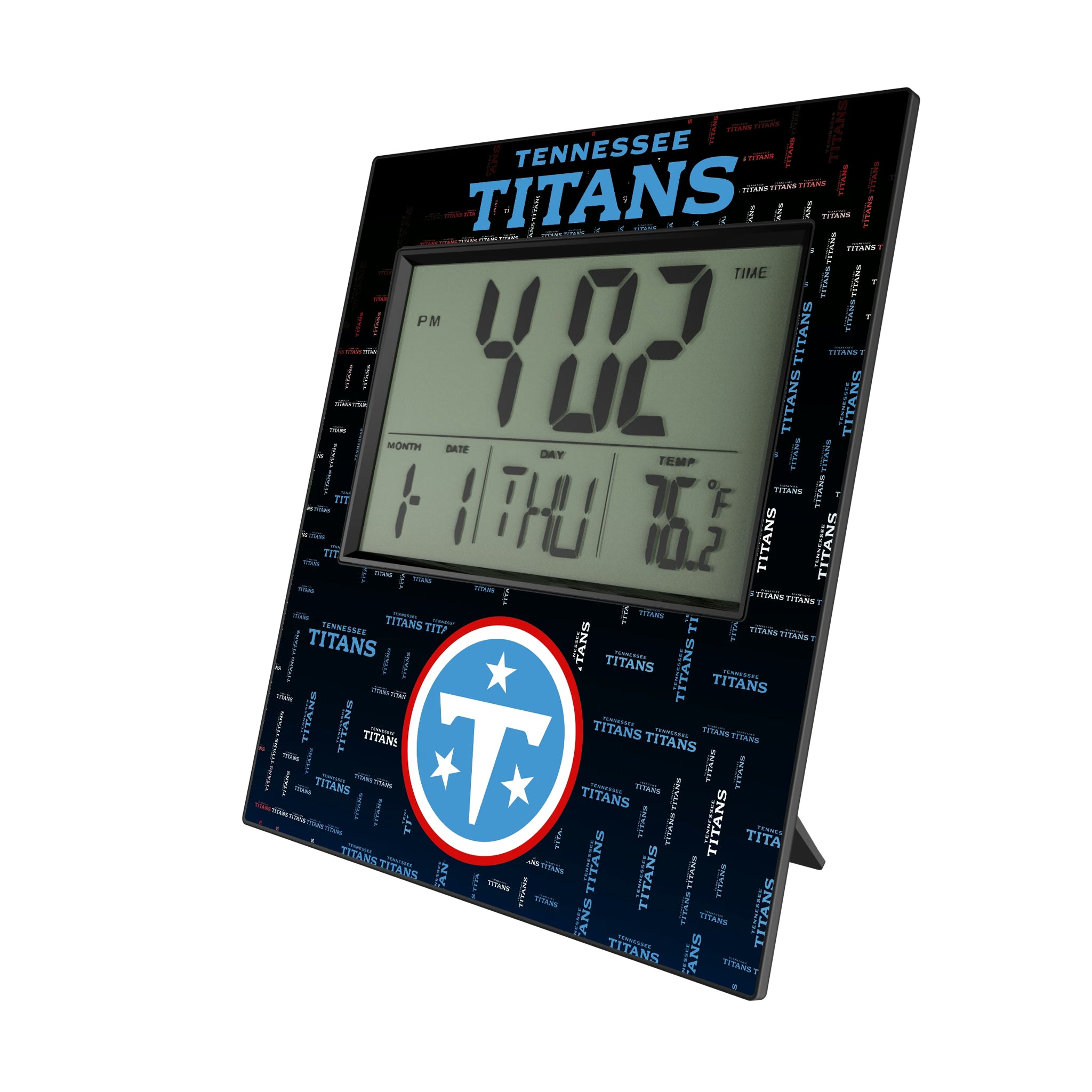 Tennessee Titans Quadtile Wall Clock