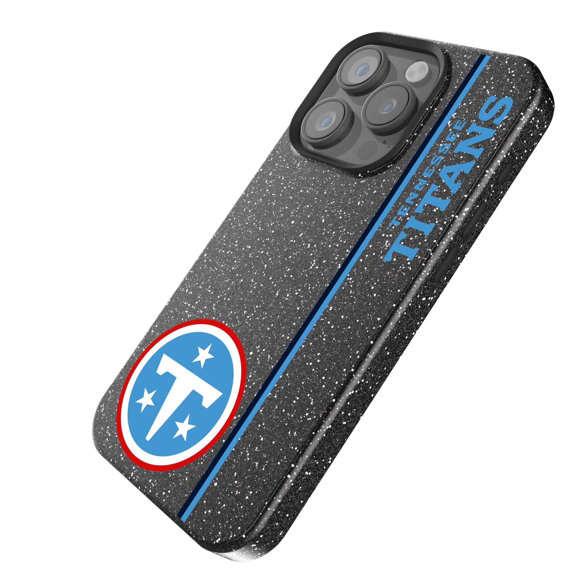 Tennessee Titans Sidebar iPhone Bling Phone Case for Apple iPhone - Isometric View