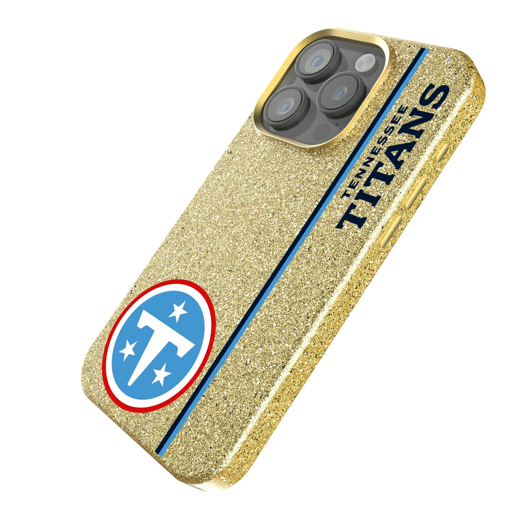 Tennessee Titans Sidebar iPhone Bling Phone Case for Apple iPhone - Isometric View
