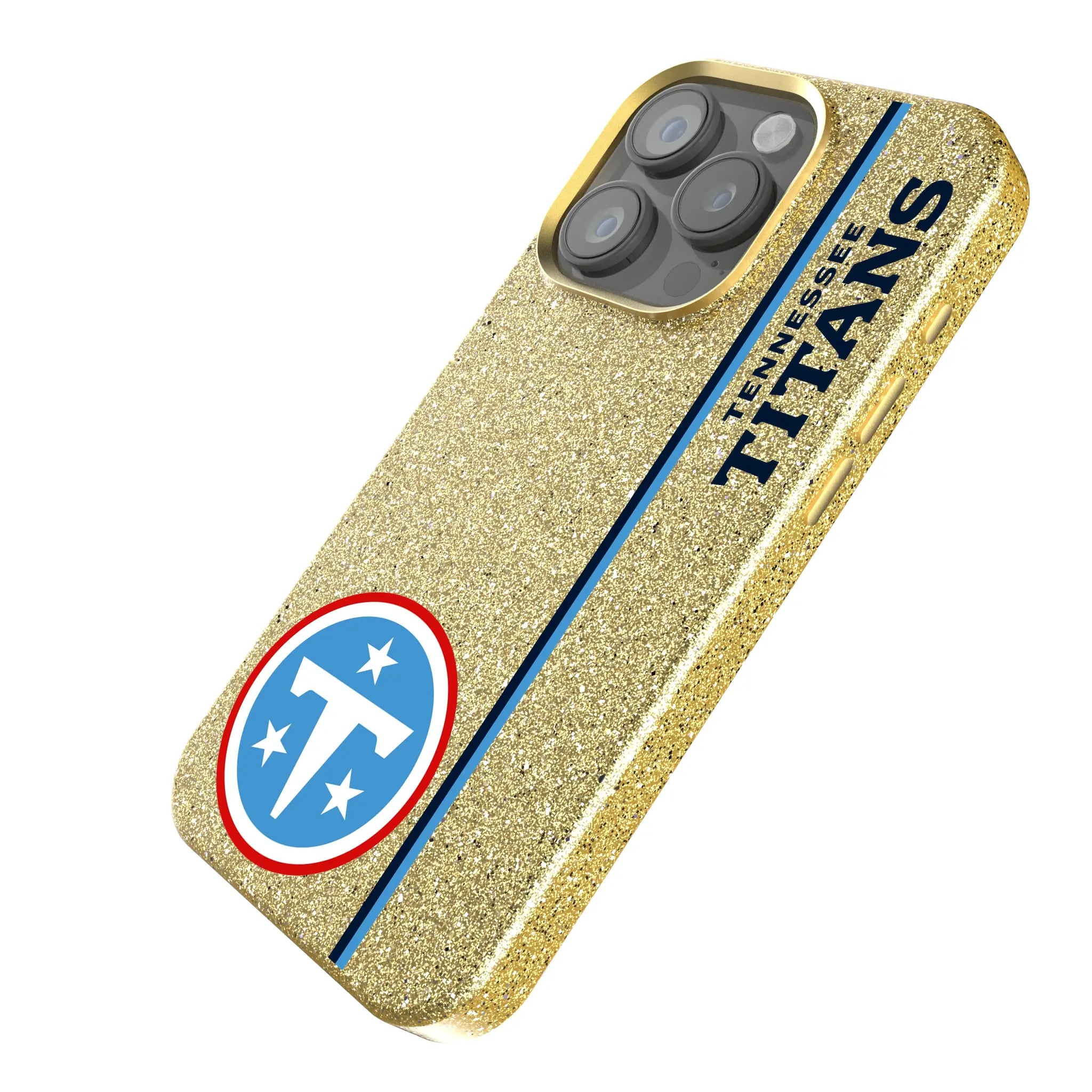 Tennessee Titans Sidebar iPhone Bling Phone Case for Apple iPhone - Isometric View