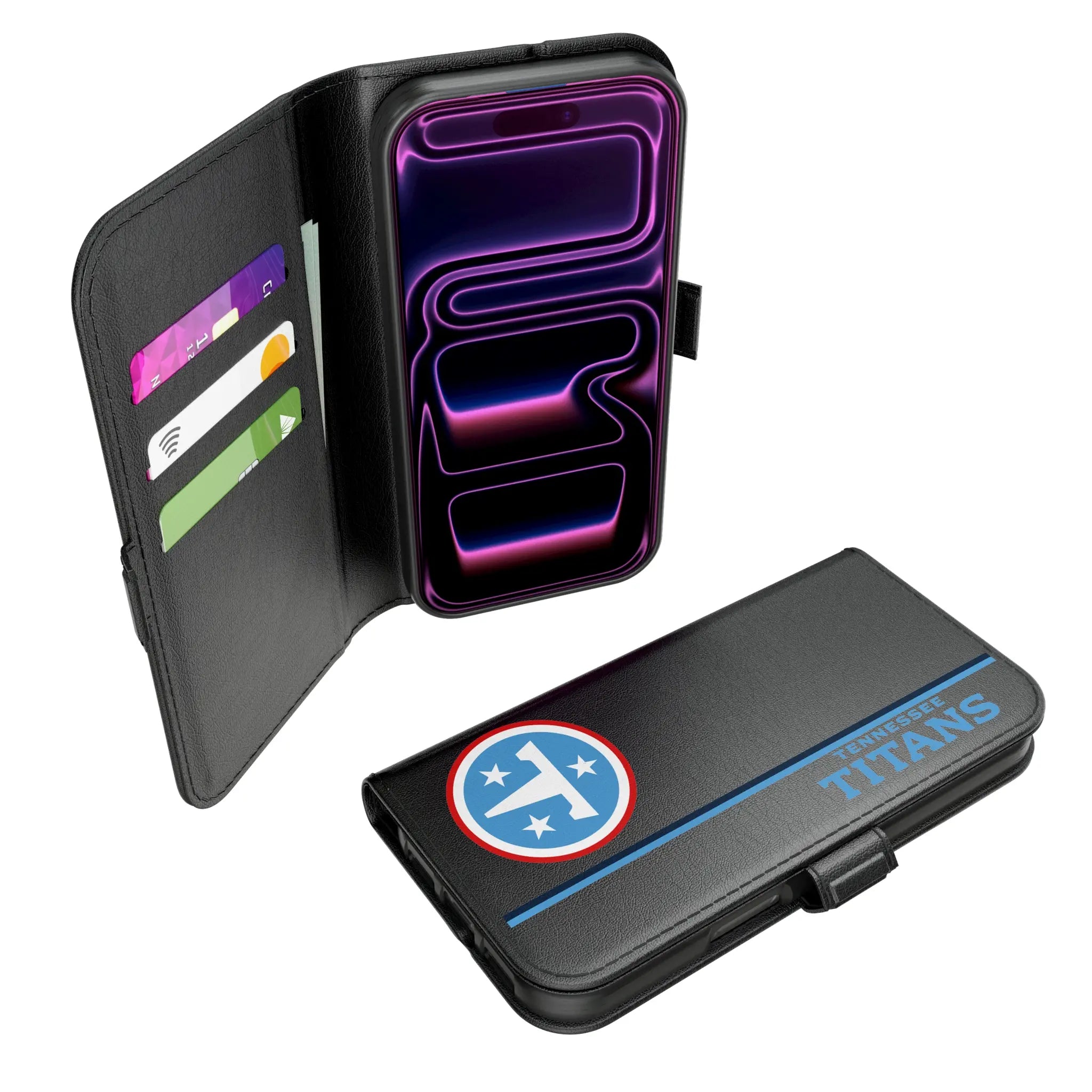 Tennessee Titans Sidebar iPhone Folio Phone Case for Apple iPhone#Device_iPhone 17 Pro