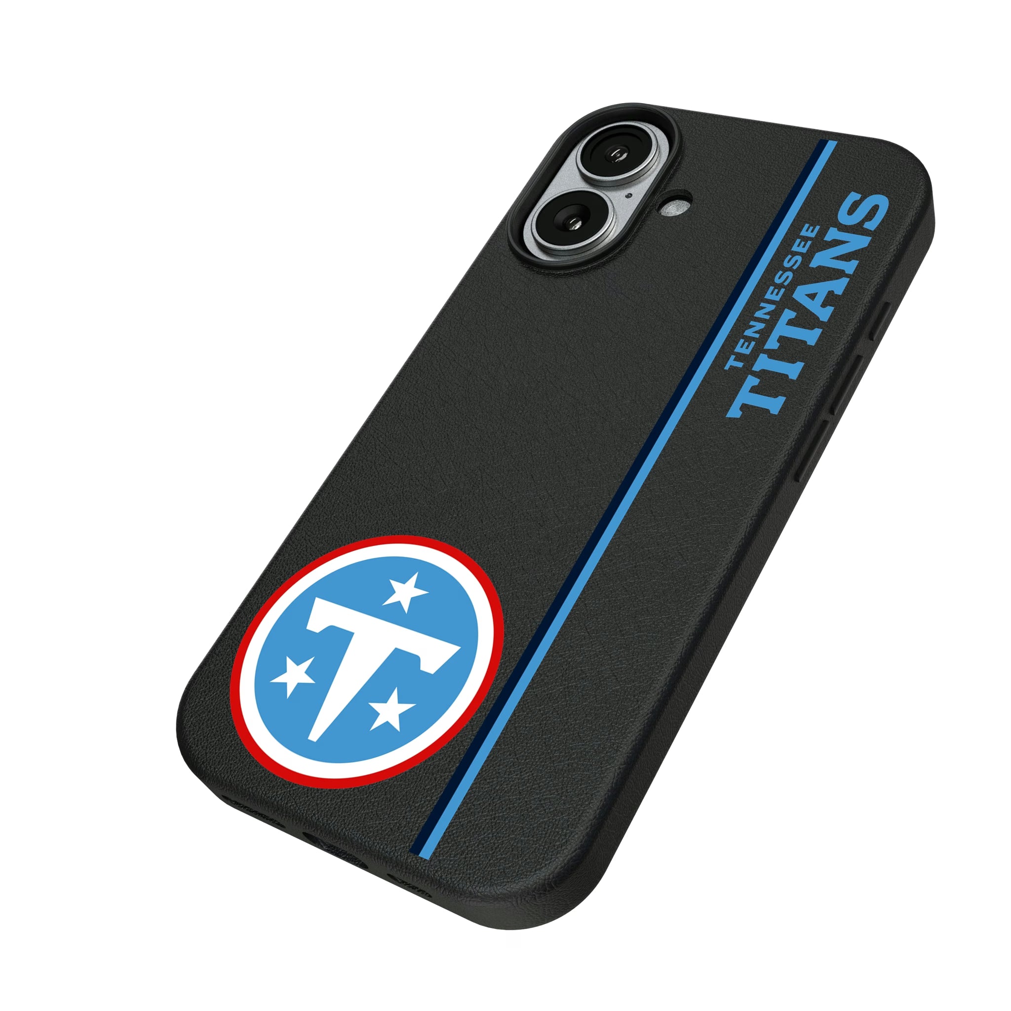 Tennessee Titans Sidebar iPhone MagSafe Compatible Phone Case for Apple iPhone - Isometric View#Device_iPhone 17