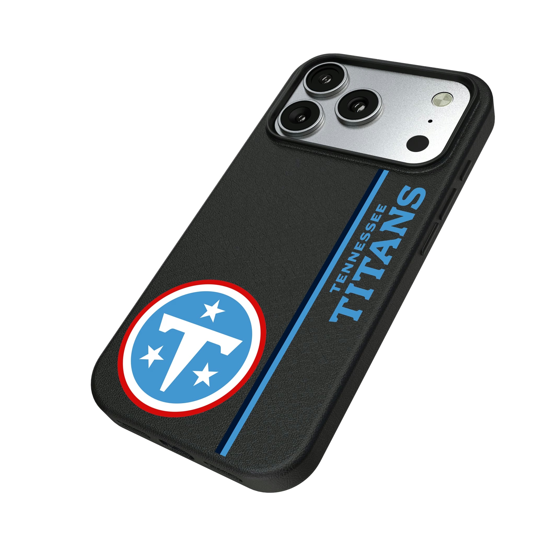 Tennessee Titans Sidebar iPhone MagSafe Compatible Phone Case for Apple iPhone - Isometric View#Device_iPhone 17 Pro