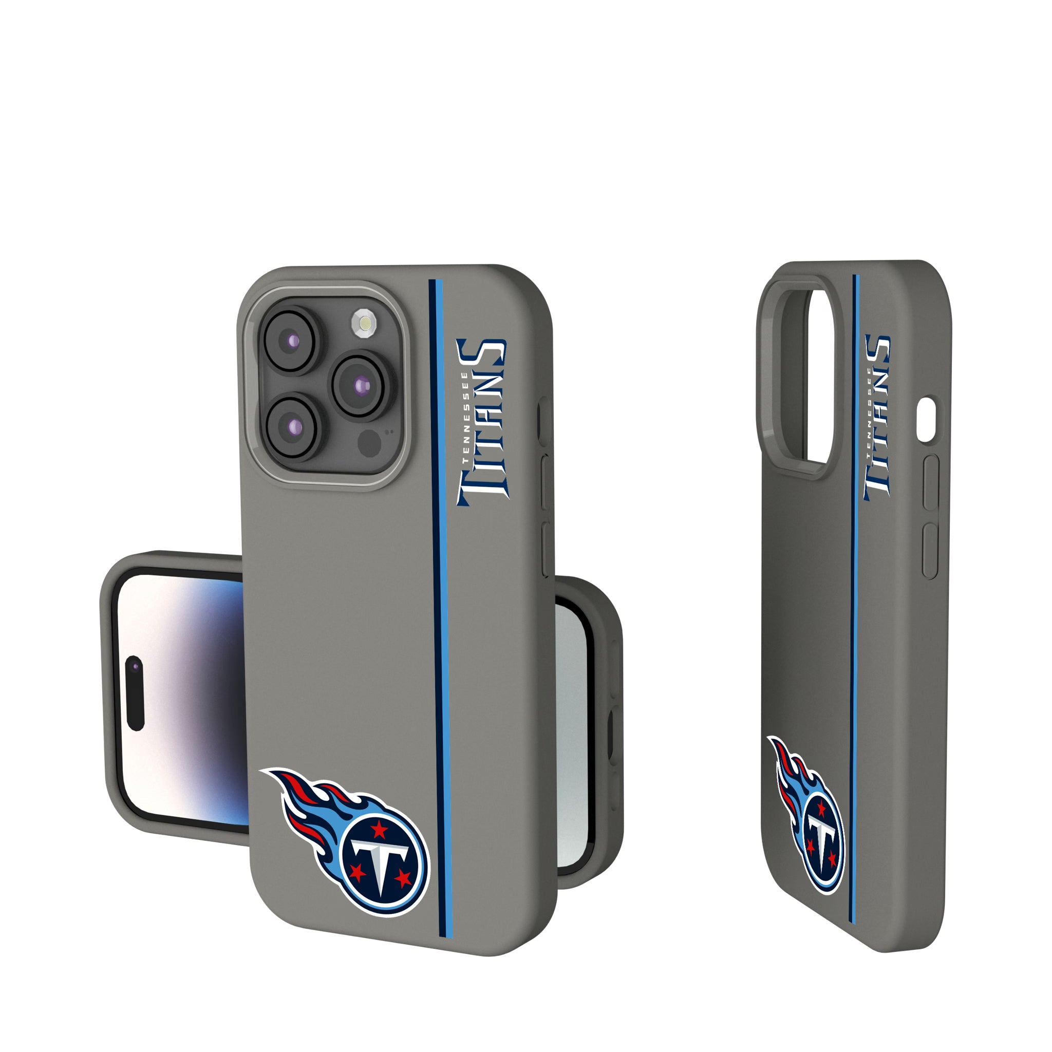 Tennessee Titans Sidebar iPhone Soft Touch Phone Case for Apple iPhone