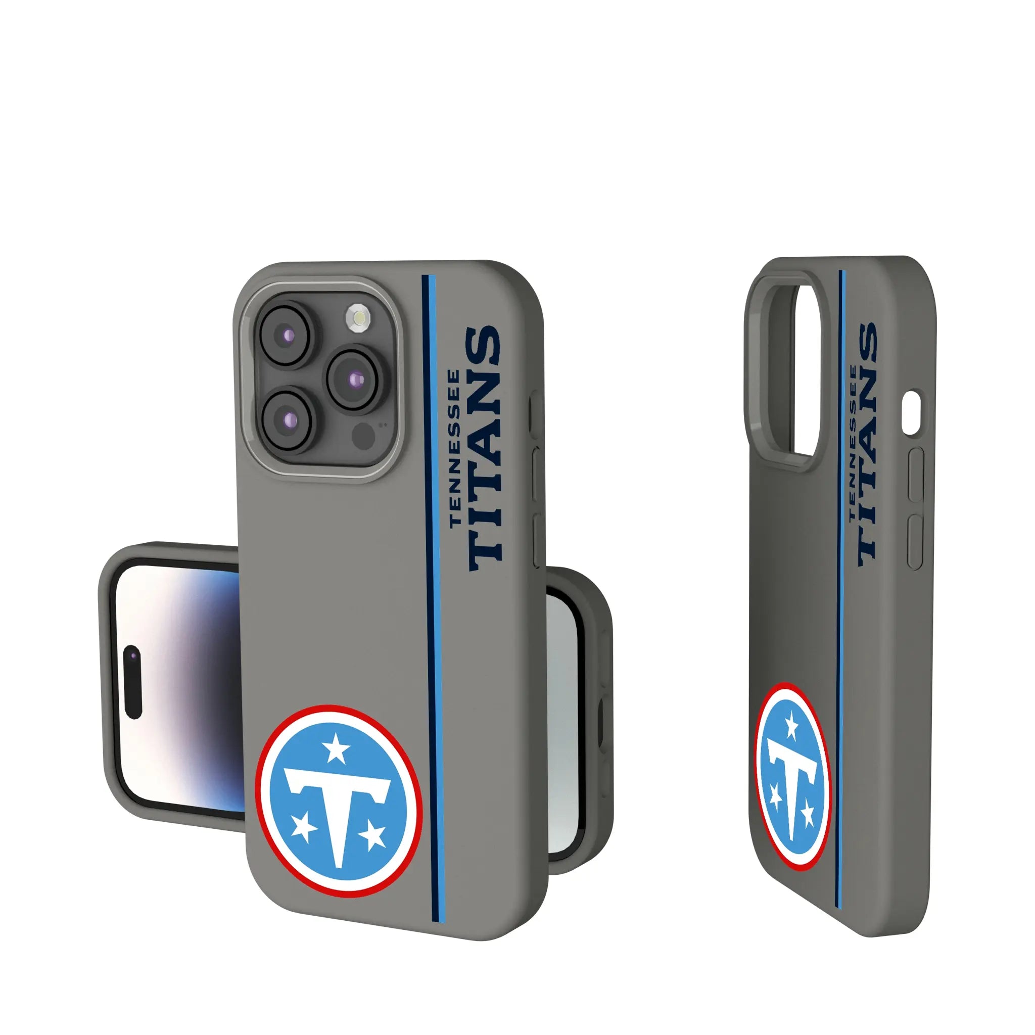 Tennessee Titans Sidebar iPhone Soft Touch Phone Case for Apple iPhone