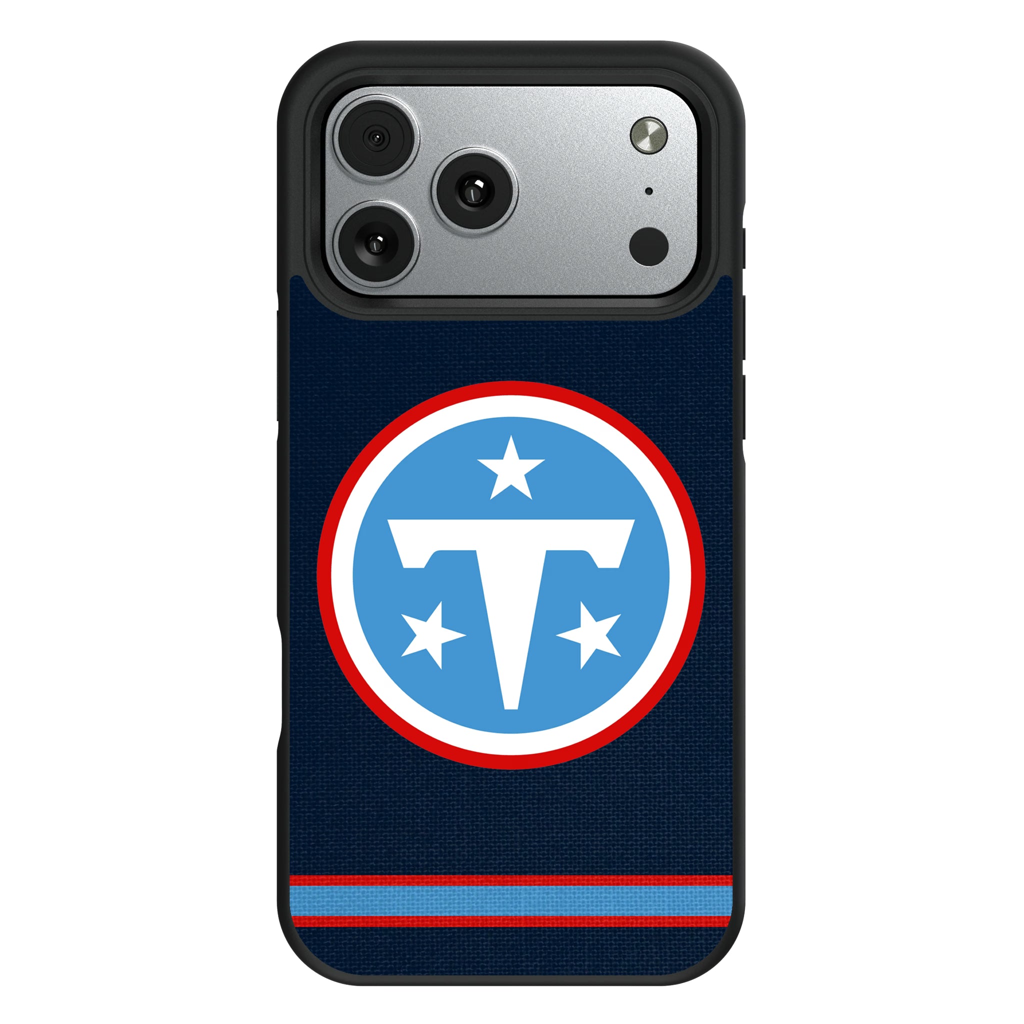 Tennessee Titans Stripe iPhone Bump Phone Case for Apple iPhone#Device_iPhone 17 Pro Max