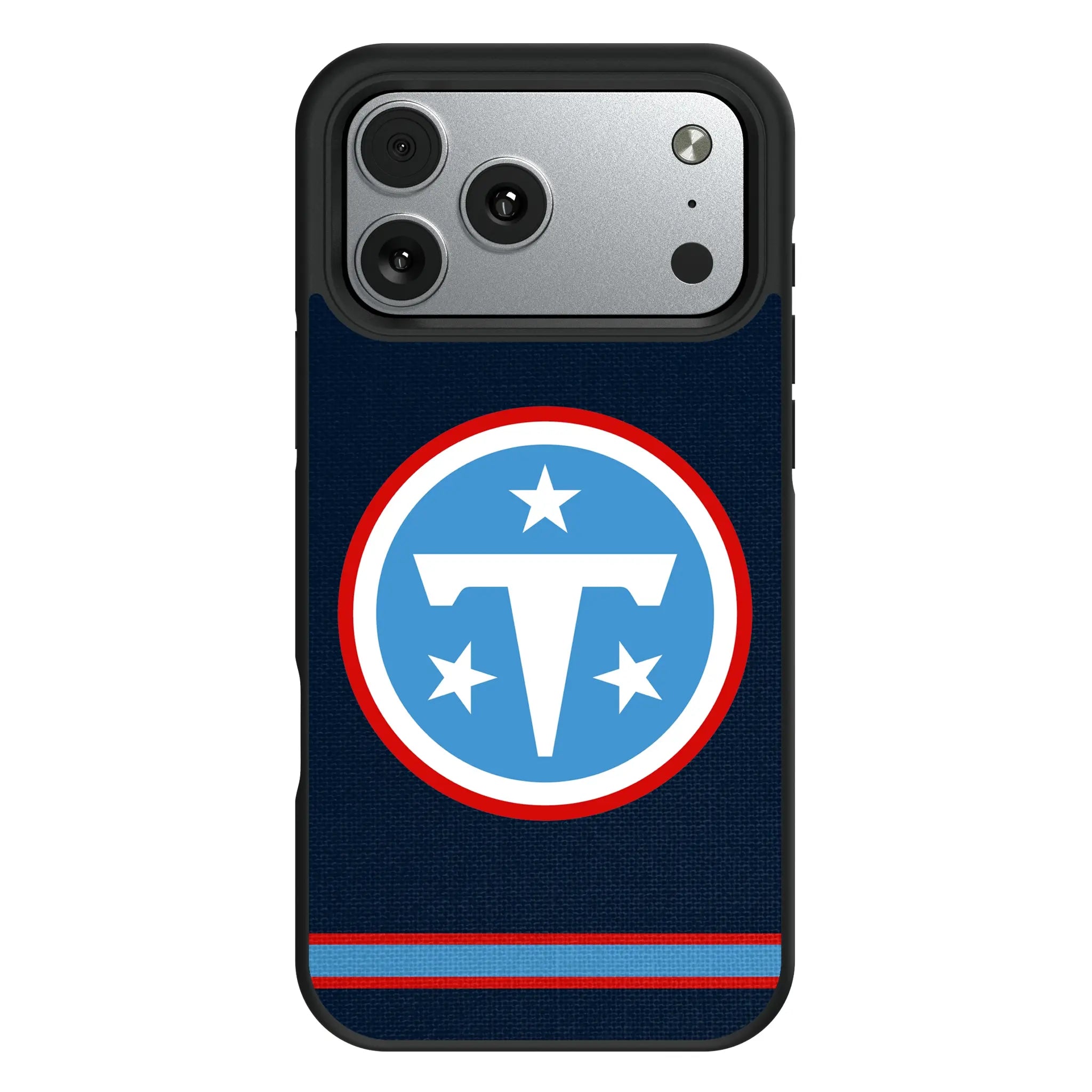 Tennessee Titans Stripe iPhone Bump Phone Case for Apple iPhone#Device_iPhone 17 Pro Max