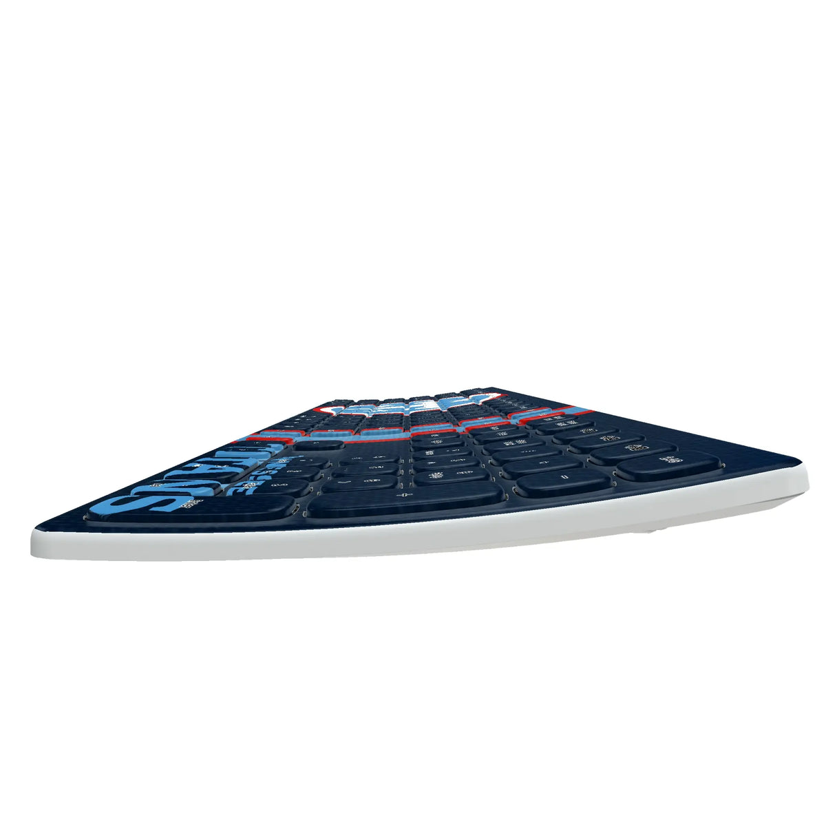 Tennessee Titans Stripe KKB605 Curved Wireless Keyboard