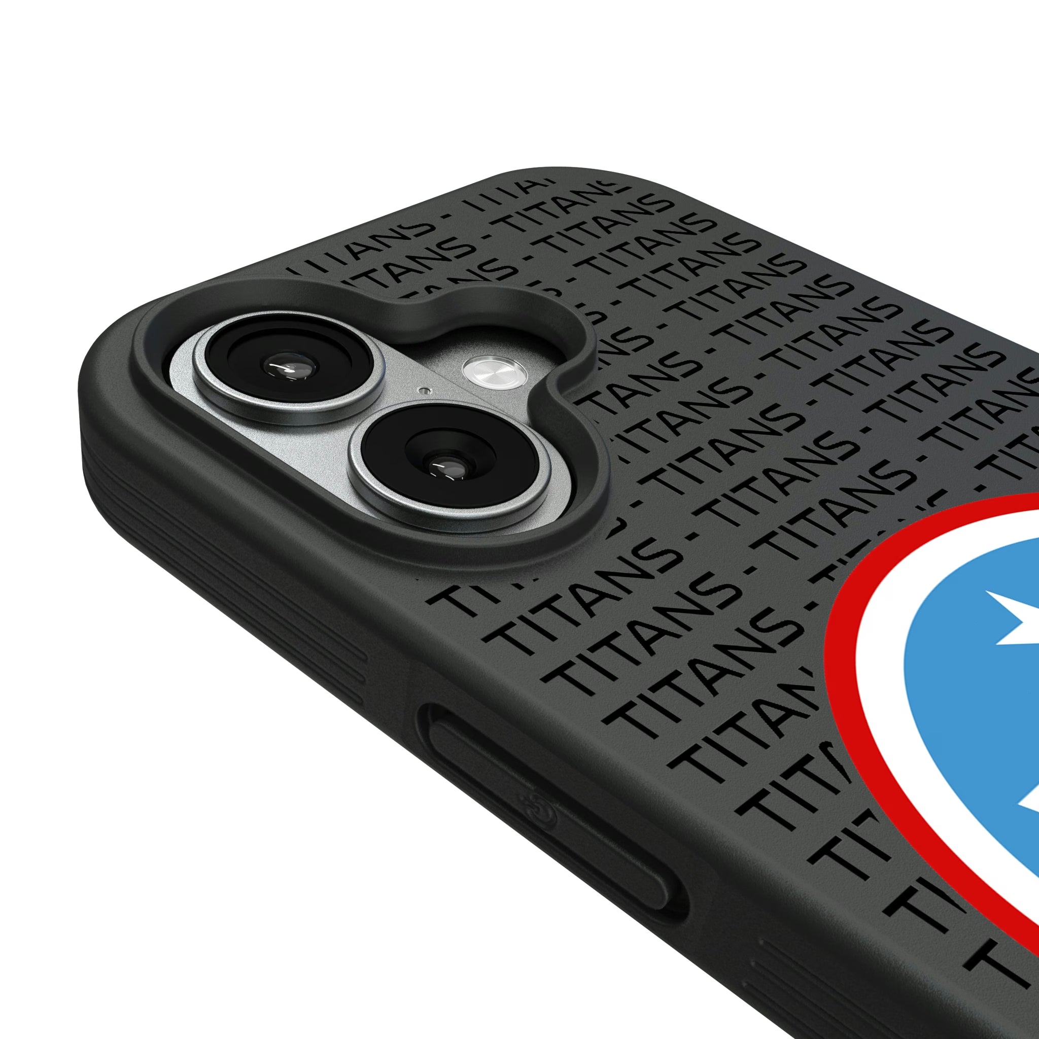 Tennessee Titans Text Backdrop iPhone Bump Phone Case for Apple iPhone - Detail#Device_iPhone 17