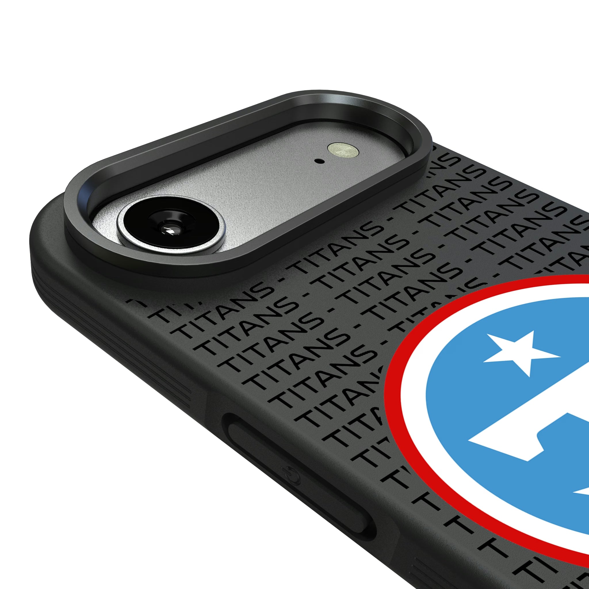 Tennessee Titans Text Backdrop iPhone Bump Phone Case for Apple iPhone - Detail#Device_iPhone Air