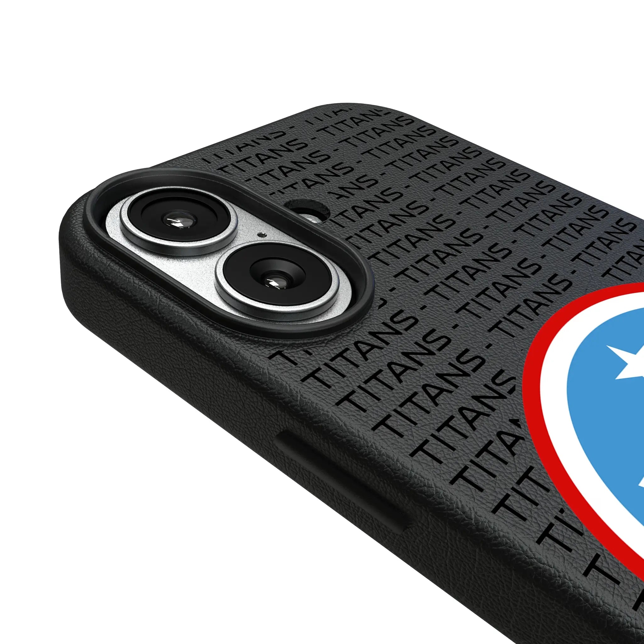 Tennessee Titans Text Backdrop iPhone MagSafe Compatible Phone Case for Apple iPhone - Detail#Device_iPhone 17