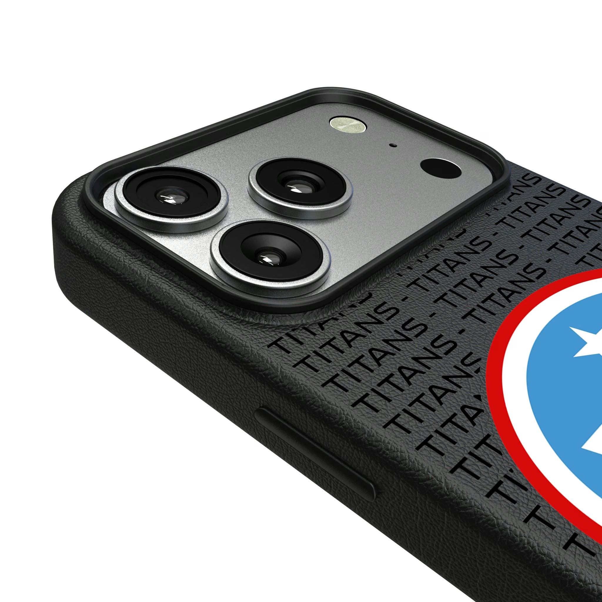 Tennessee Titans Text Backdrop iPhone MagSafe Compatible Phone Case for Apple iPhone - Detail#Device_iPhone 17 Pro